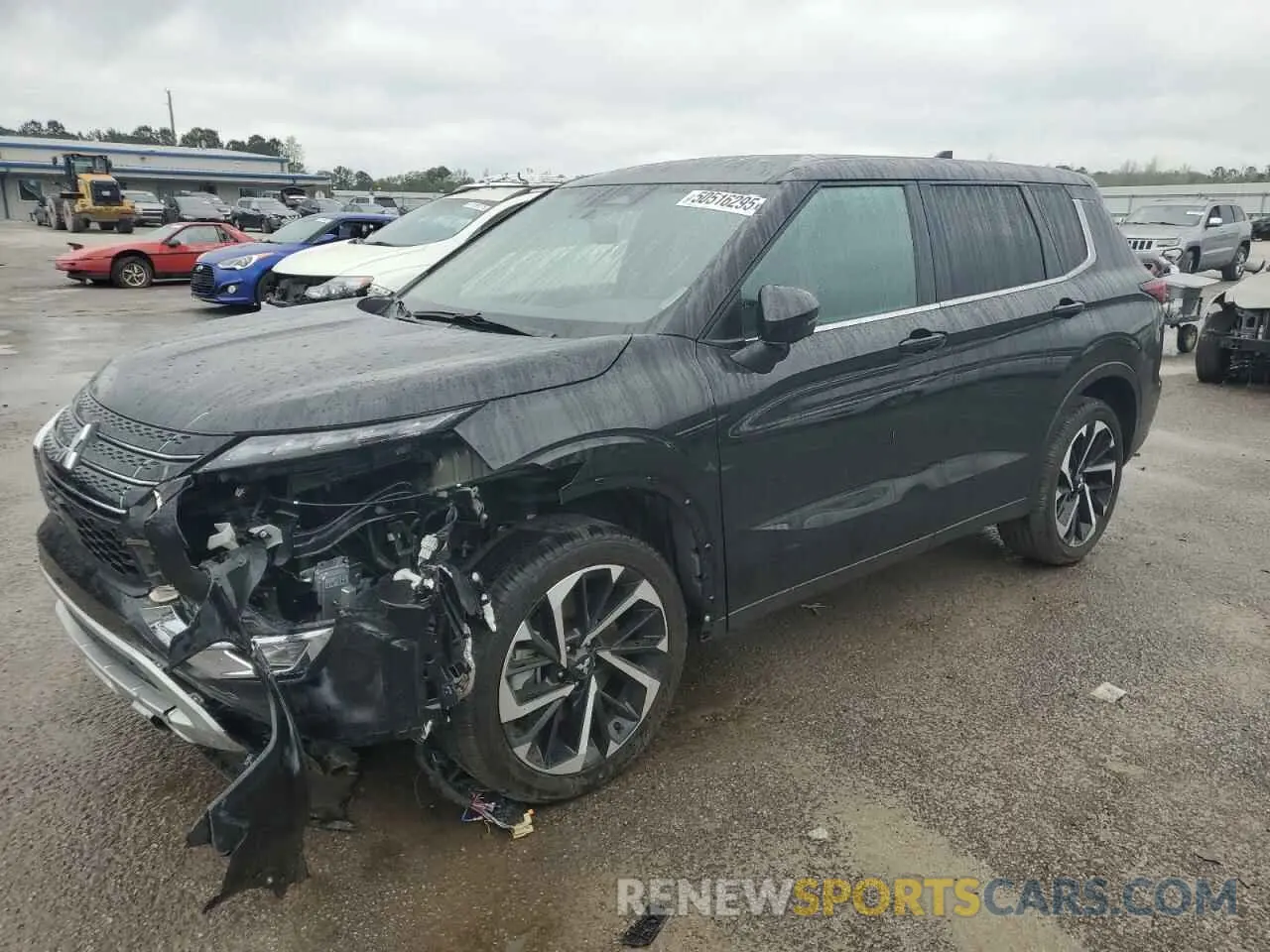 1 Photograph of a damaged car JA4J4VA81RZ032131 MITSUBISHI OUTLANDER 2024