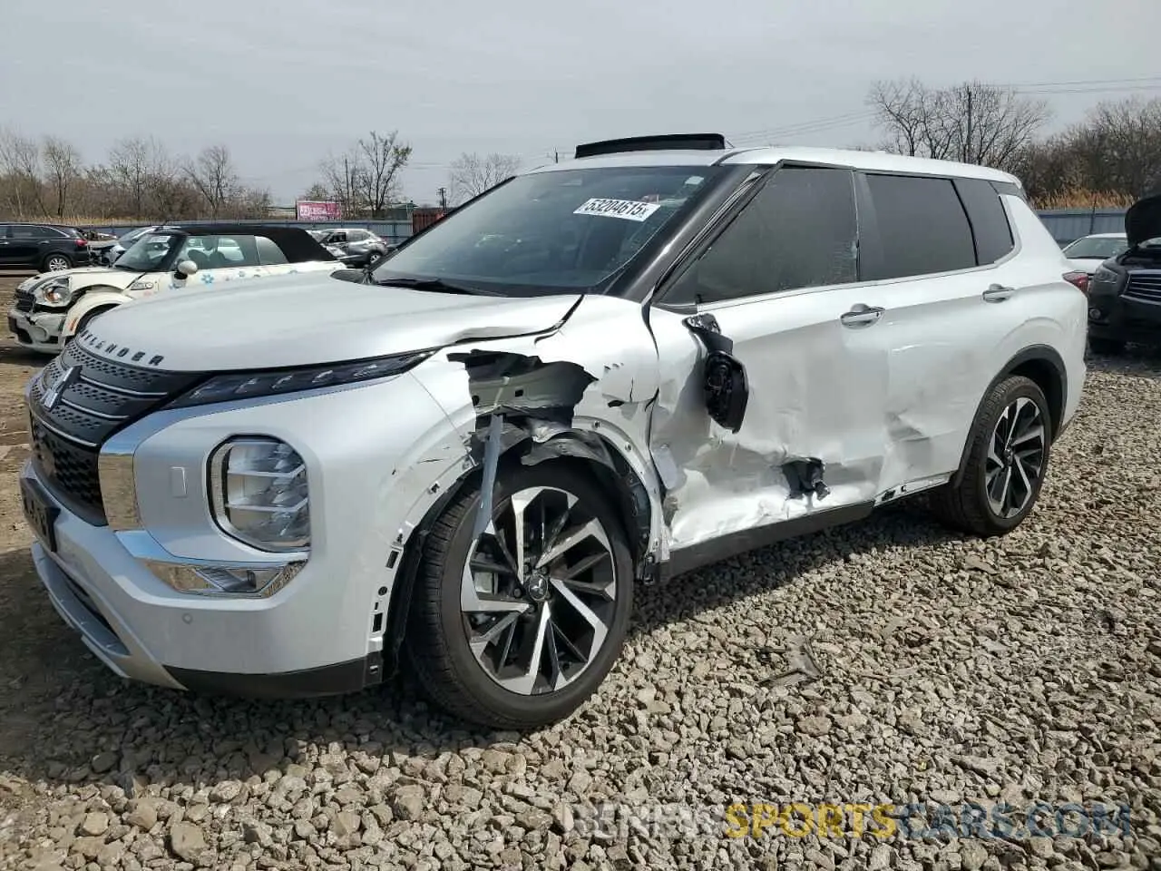 1 Photograph of a damaged car JA4J4VA81RZ040178 MITSUBISHI OUTLANDER 2024