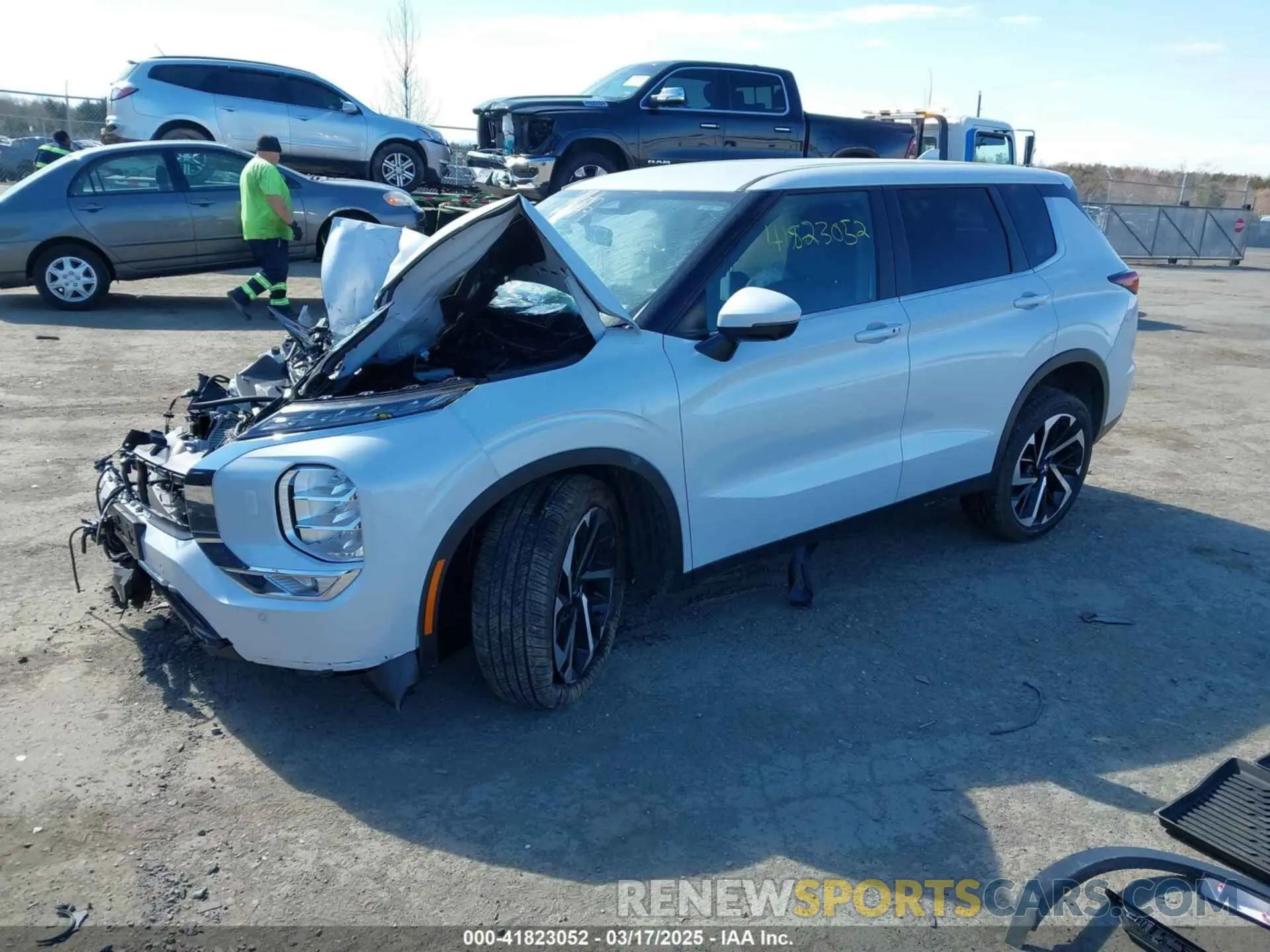 2 Photograph of a damaged car JA4J4VA81RZ075173 MITSUBISHI OUTLANDER 2024