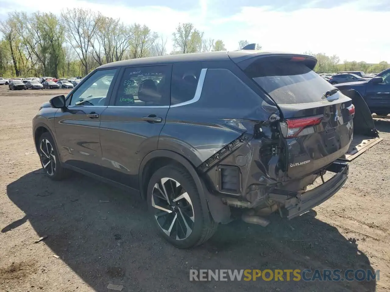 2 Photograph of a damaged car JA4J4VA81RZ077151 MITSUBISHI OUTLANDER 2024