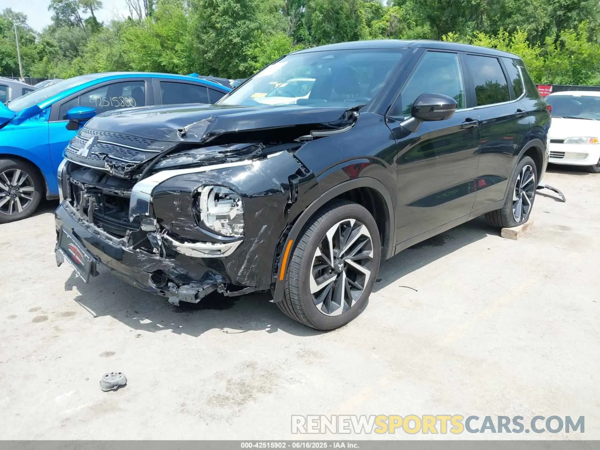 2 Photograph of a damaged car JA4J4VA83RZ014181 MITSUBISHI OUTLANDER 2024