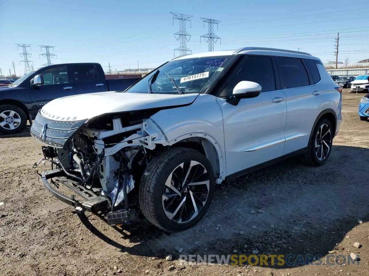 1 Photograph of a damaged car JA4J4VA84RZ027876 MITSUBISHI OUTLANDER 2024