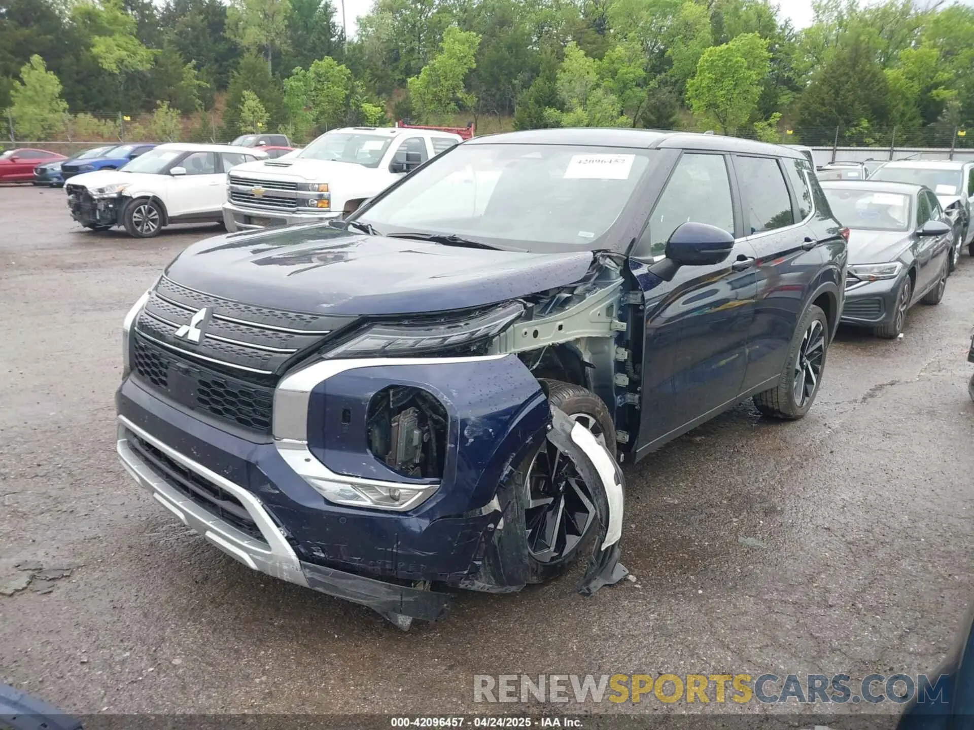 2 Photograph of a damaged car JA4J4VA84RZ044404 MITSUBISHI OUTLANDER 2024