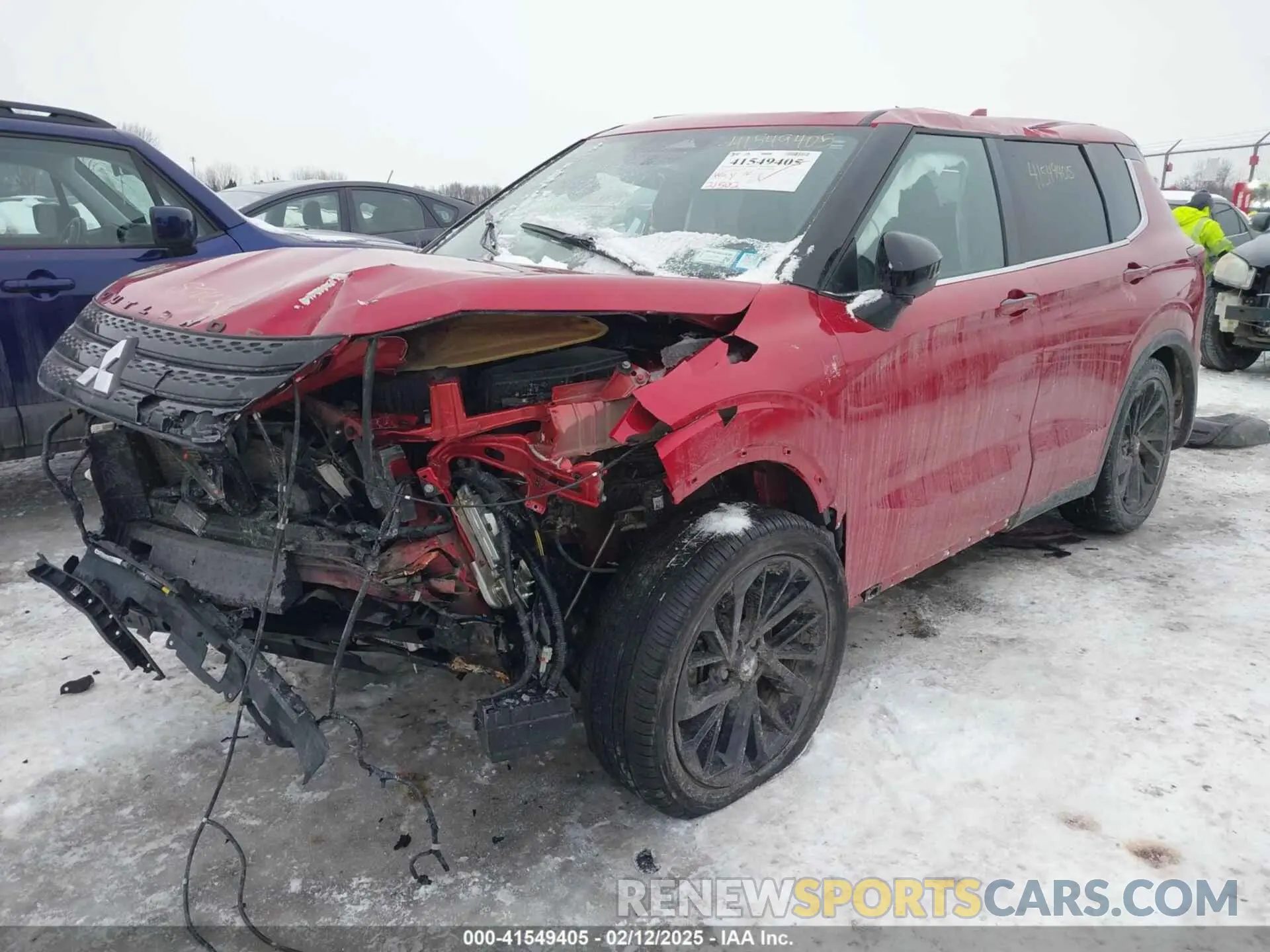 2 Photograph of a damaged car JA4J4VA85RZ054990 MITSUBISHI OUTLANDER 2024