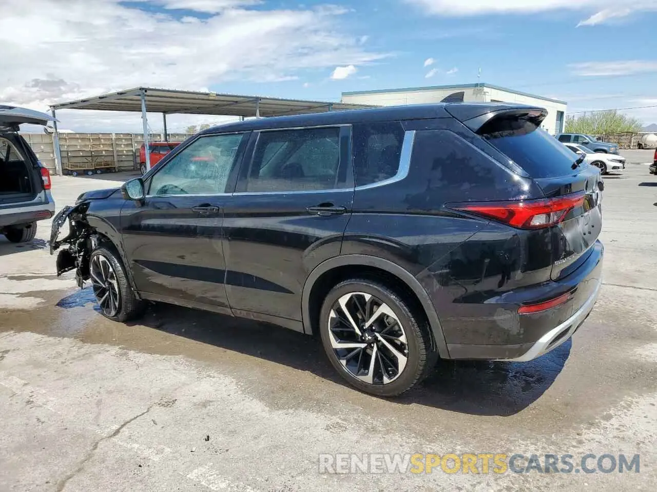 2 Photograph of a damaged car JA4J4VA85RZ059669 MITSUBISHI OUTLANDER 2024