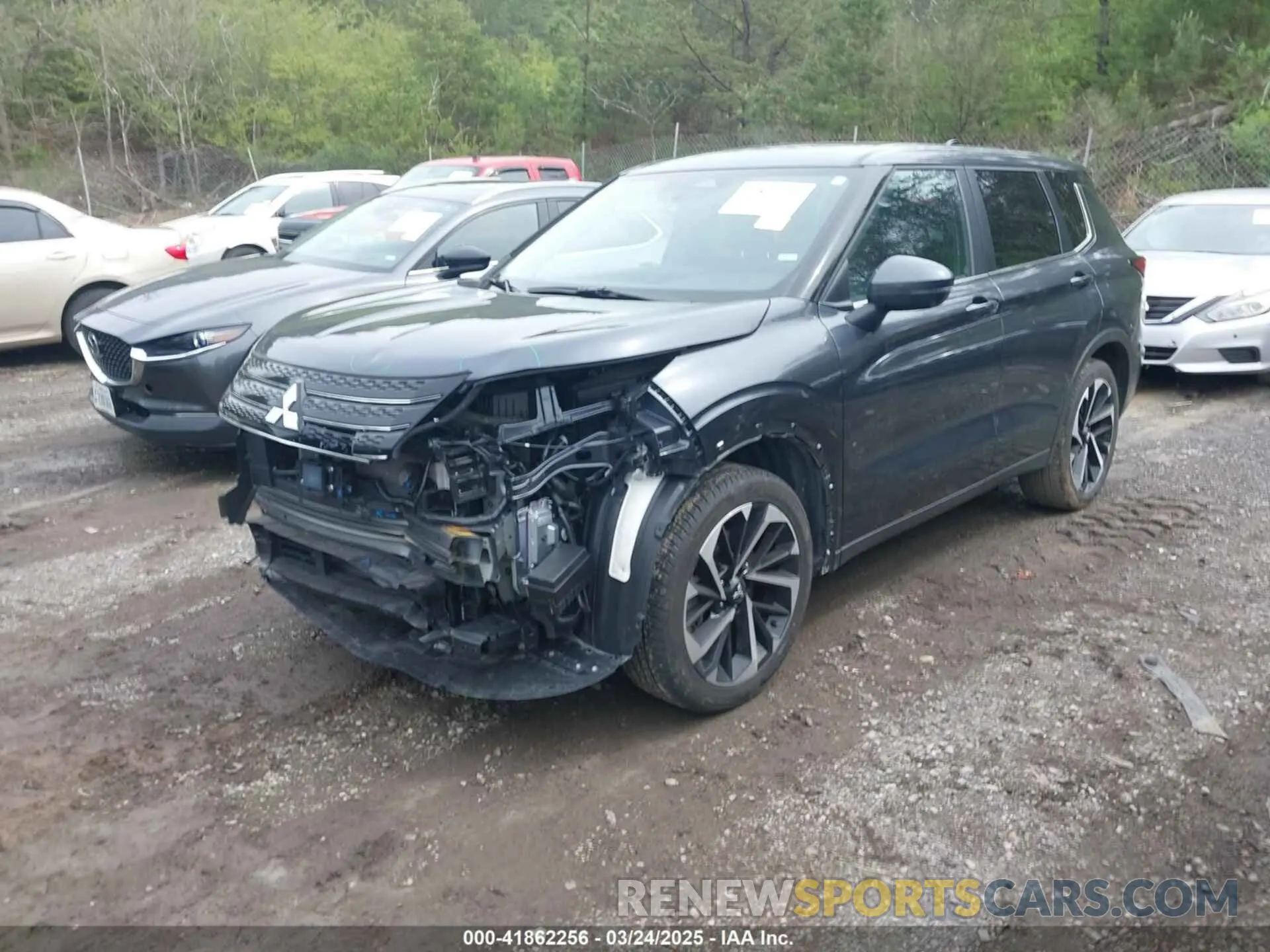 2 Photograph of a damaged car JA4J4VA85RZ064998 MITSUBISHI OUTLANDER 2024