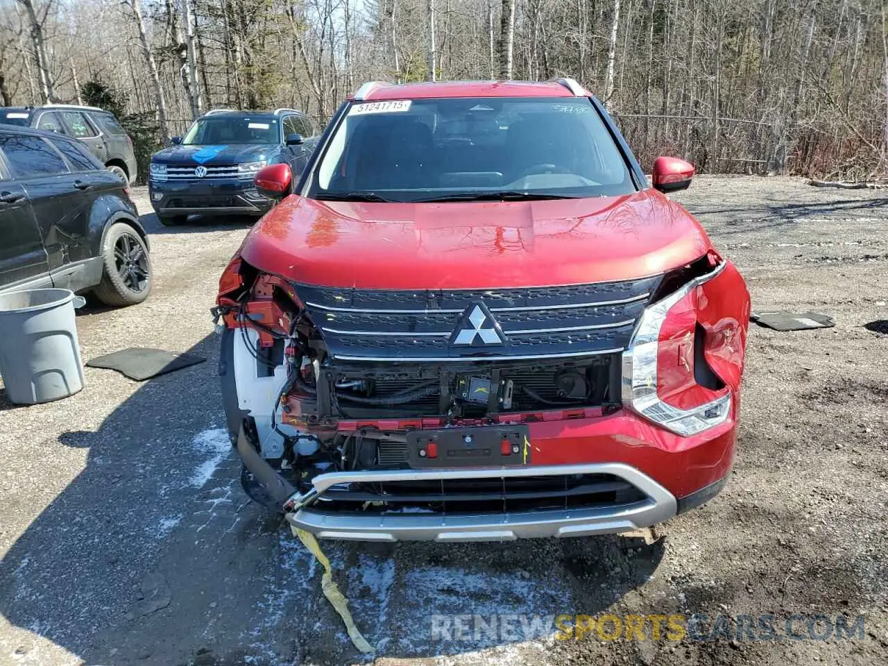 6 Photograph of a damaged car JA4J4VA85RZ631498 MITSUBISHI OUTLANDER 2024