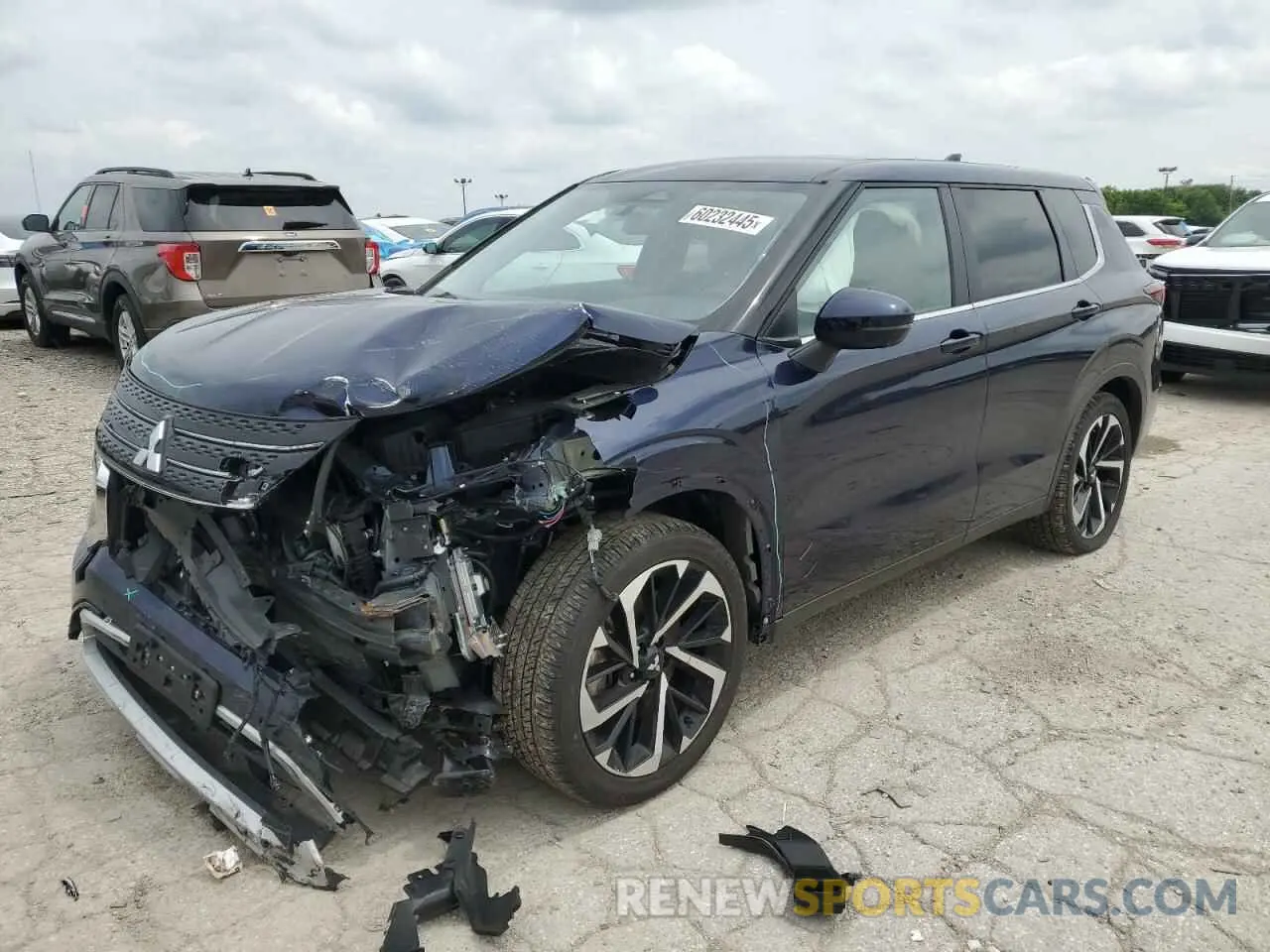 1 Photograph of a damaged car JA4J4VA86RZ059342 MITSUBISHI OUTLANDER 2024