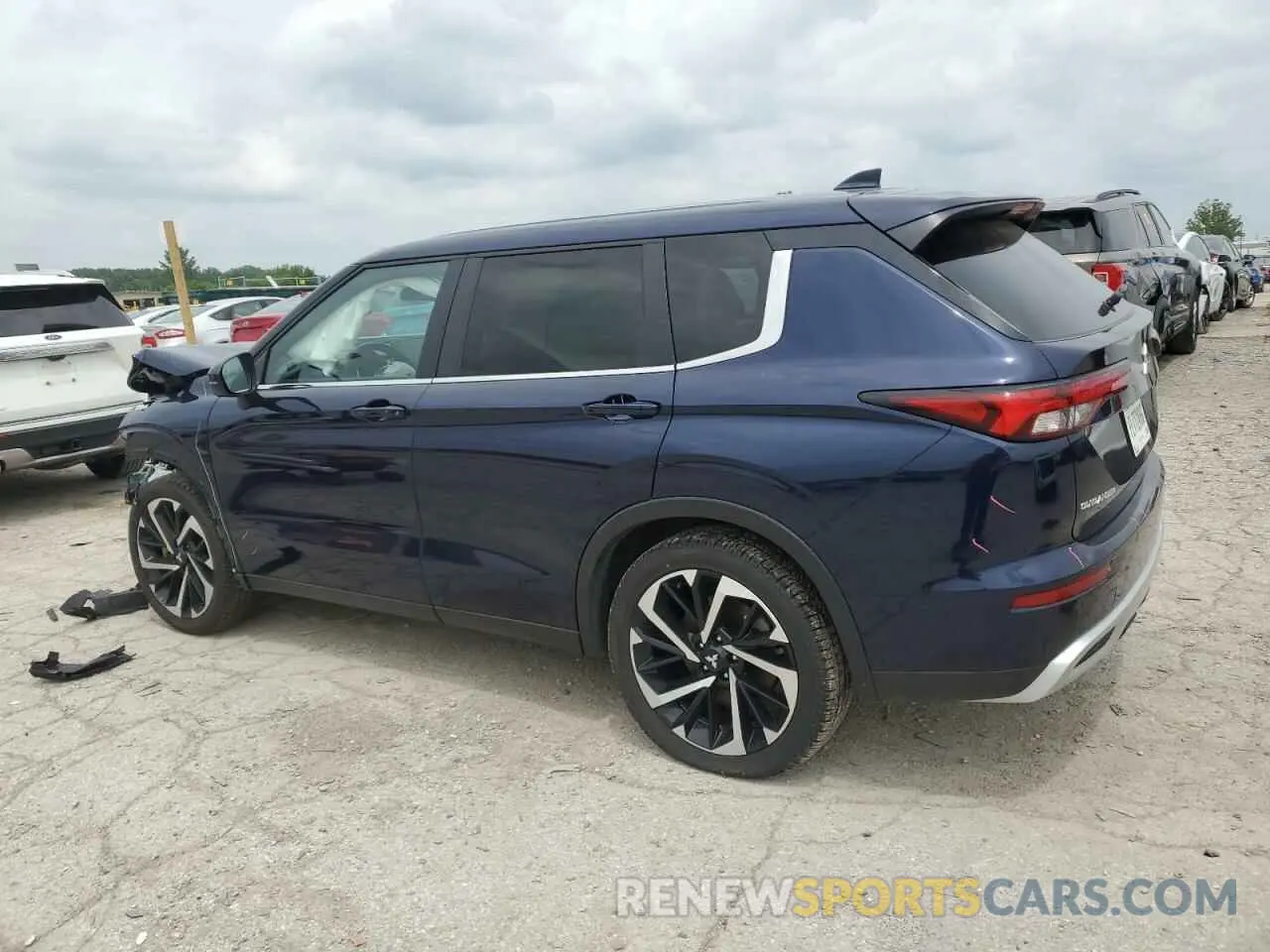 2 Photograph of a damaged car JA4J4VA86RZ059342 MITSUBISHI OUTLANDER 2024