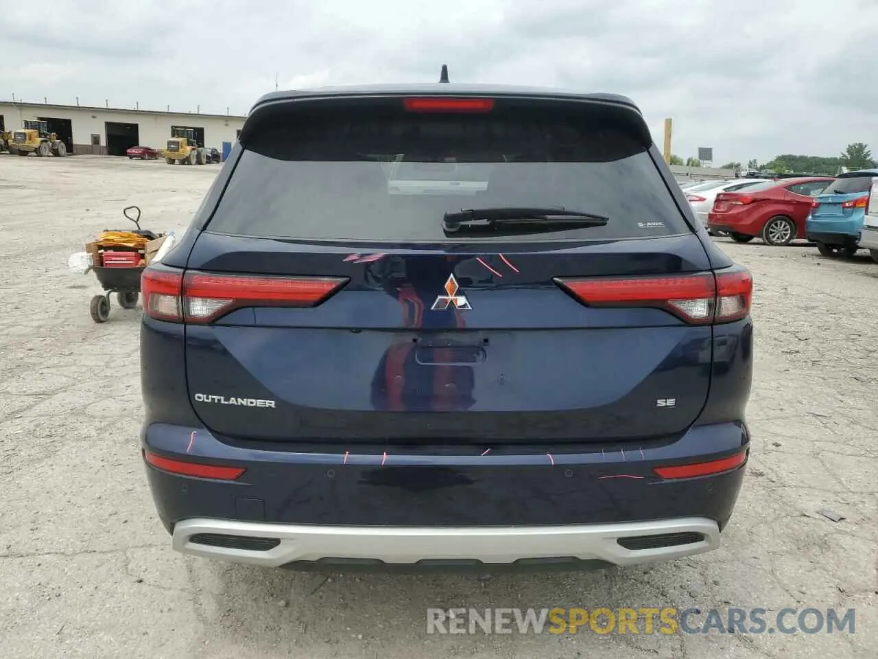6 Photograph of a damaged car JA4J4VA86RZ059342 MITSUBISHI OUTLANDER 2024