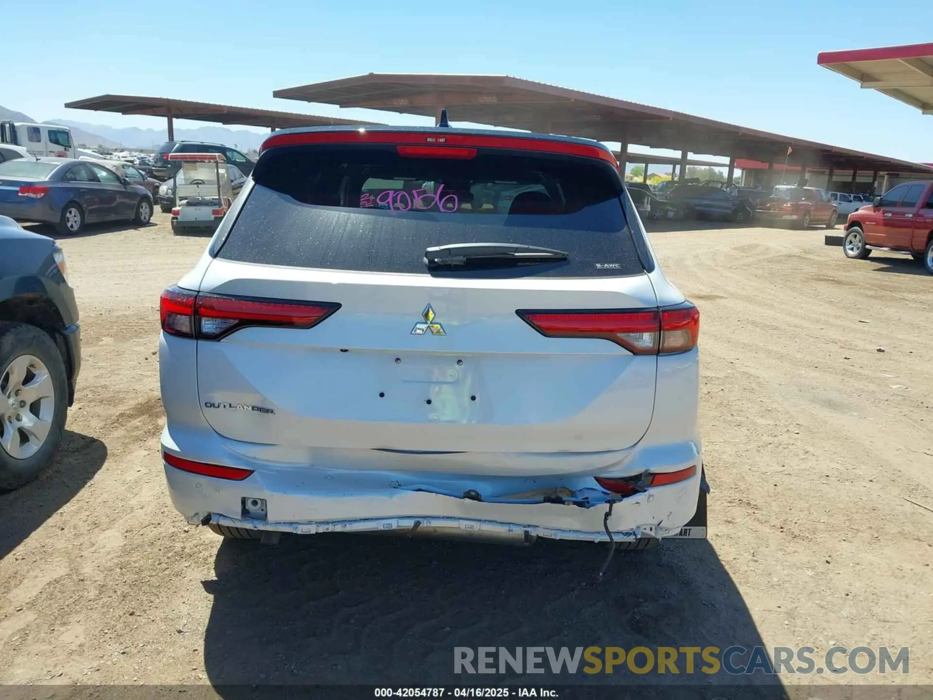 6 Photograph of a damaged car JA4J4VA86RZ087576 MITSUBISHI OUTLANDER 2024
