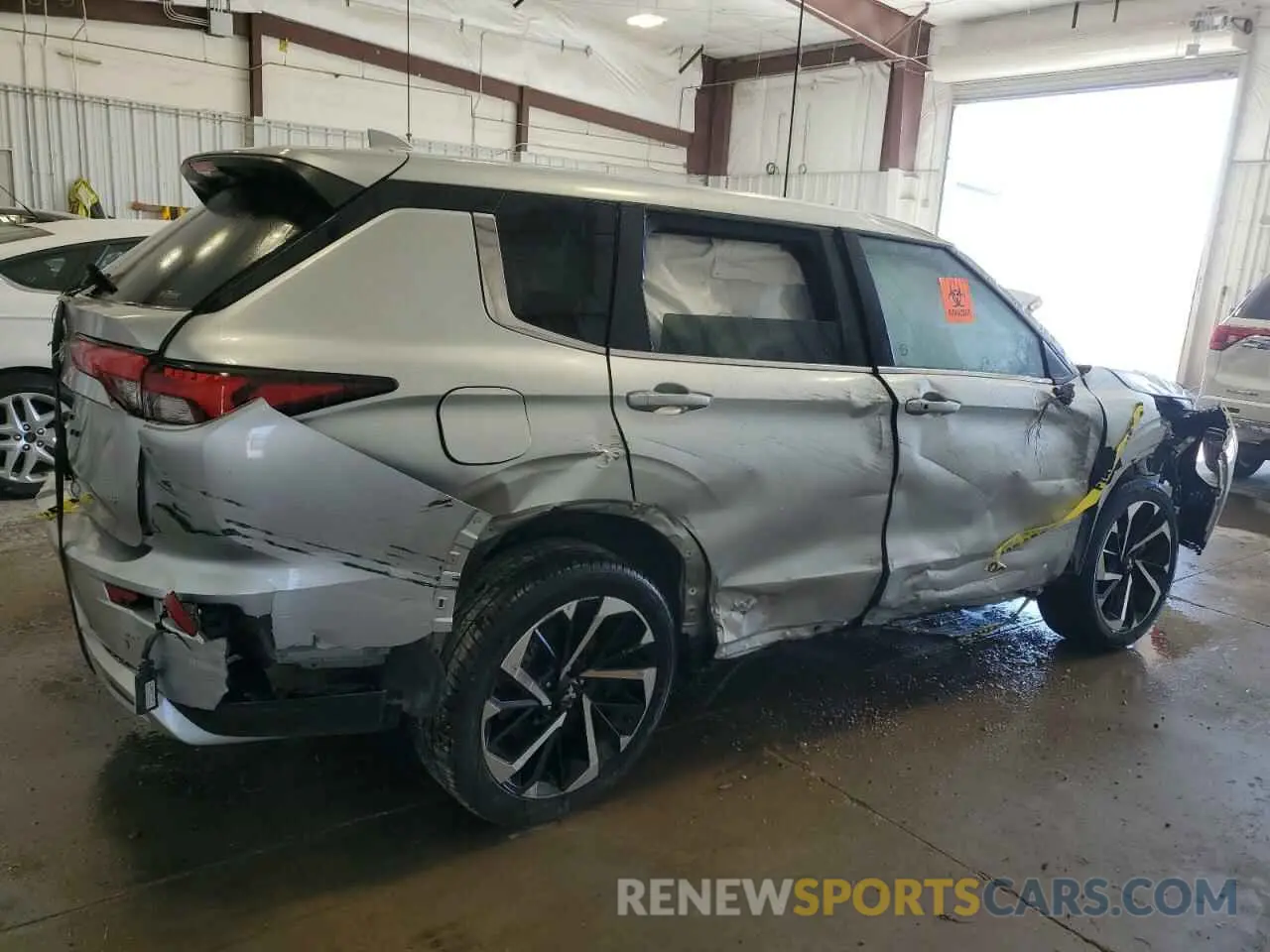 3 Photograph of a damaged car JA4J4VA86RZ088954 MITSUBISHI OUTLANDER 2024