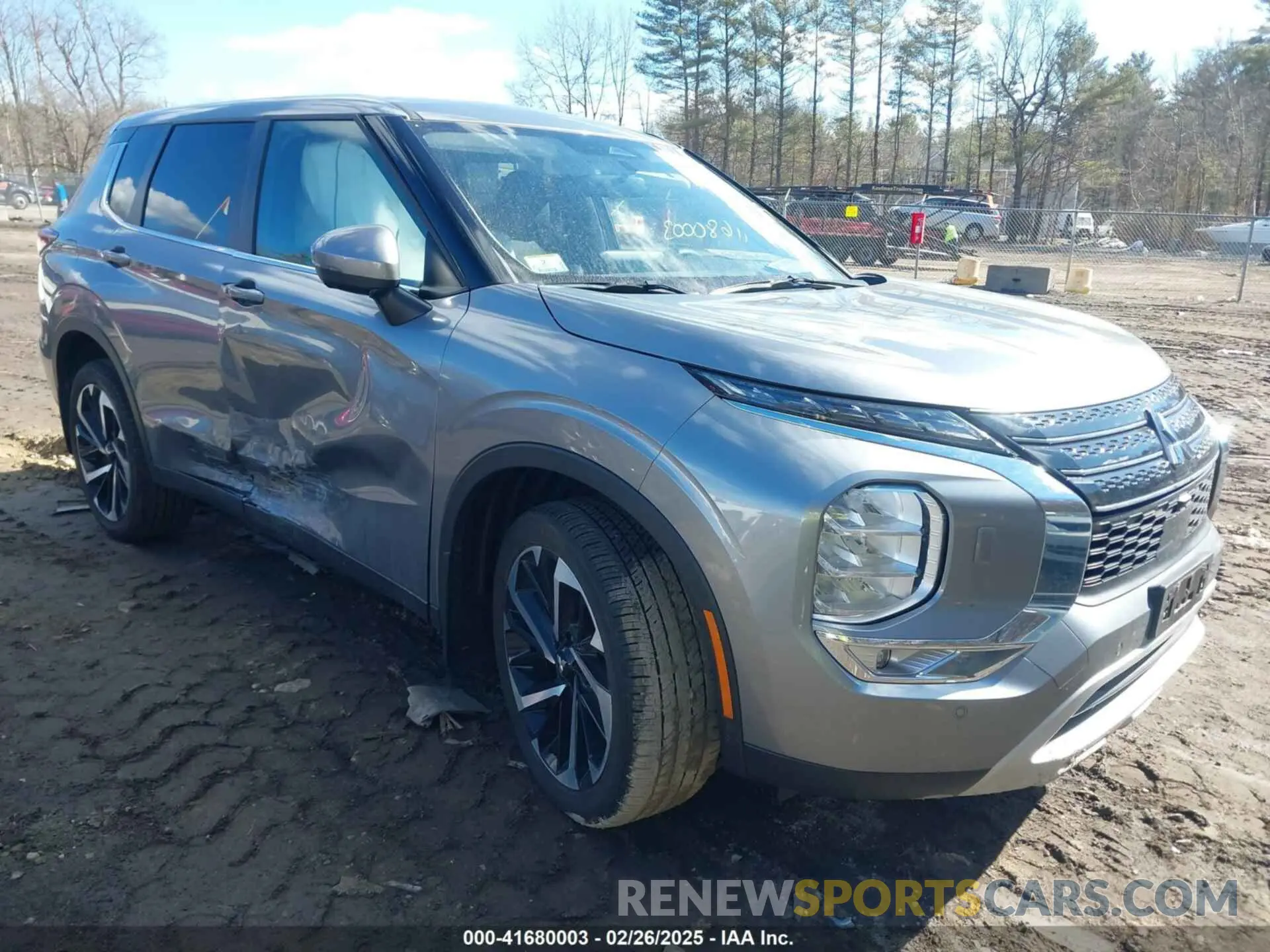 1 Photograph of a damaged car JA4J4VA87RZ012787 MITSUBISHI OUTLANDER 2024