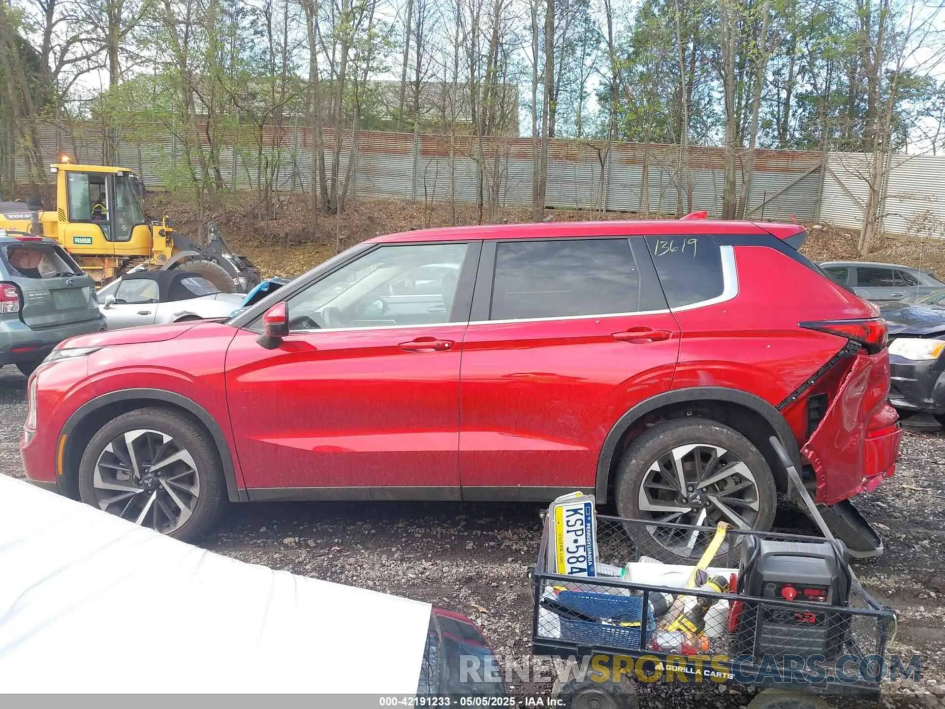 15 Photograph of a damaged car JA4J4VA87RZ052447 MITSUBISHI OUTLANDER 2024
