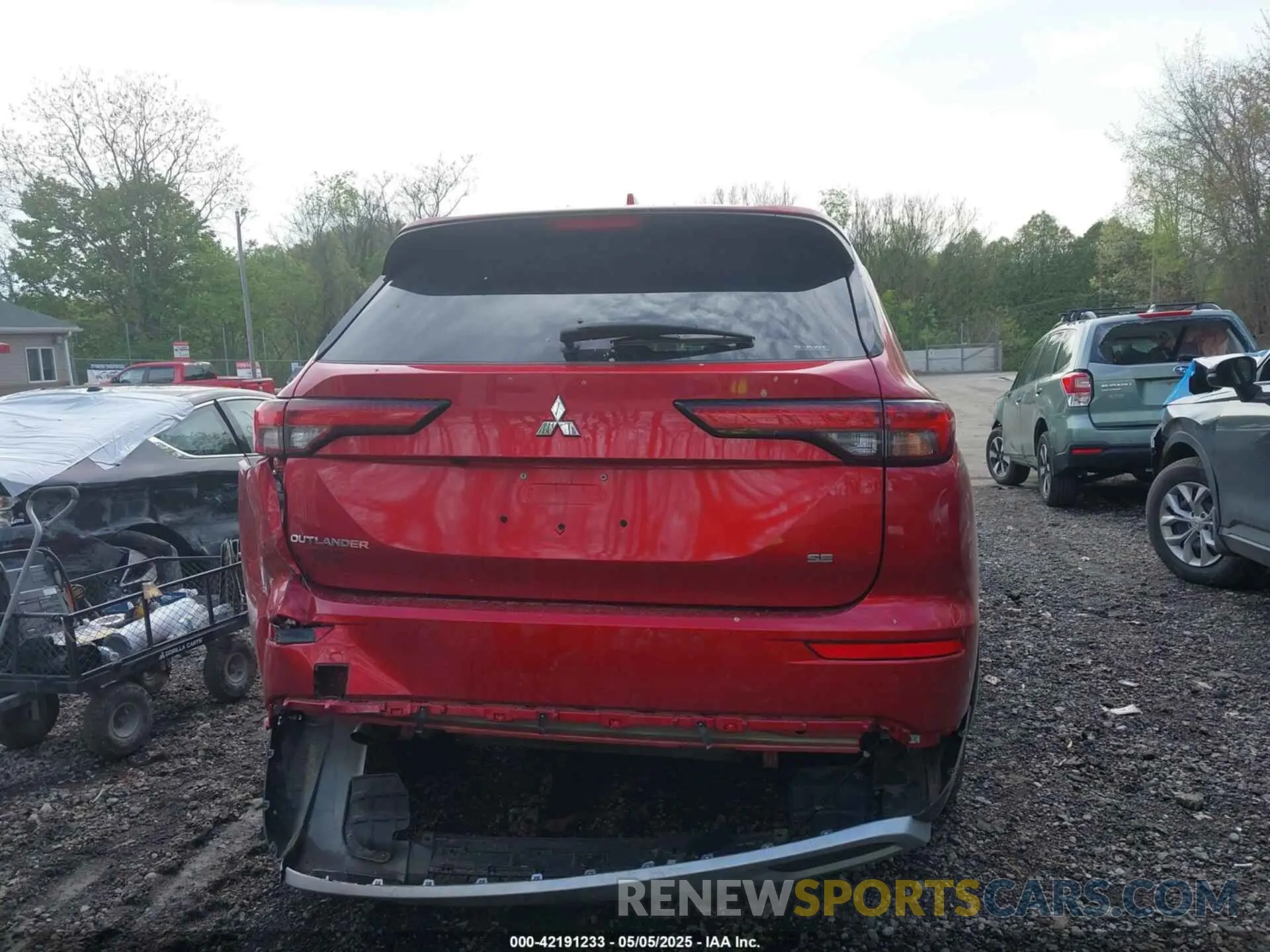 17 Photograph of a damaged car JA4J4VA87RZ052447 MITSUBISHI OUTLANDER 2024
