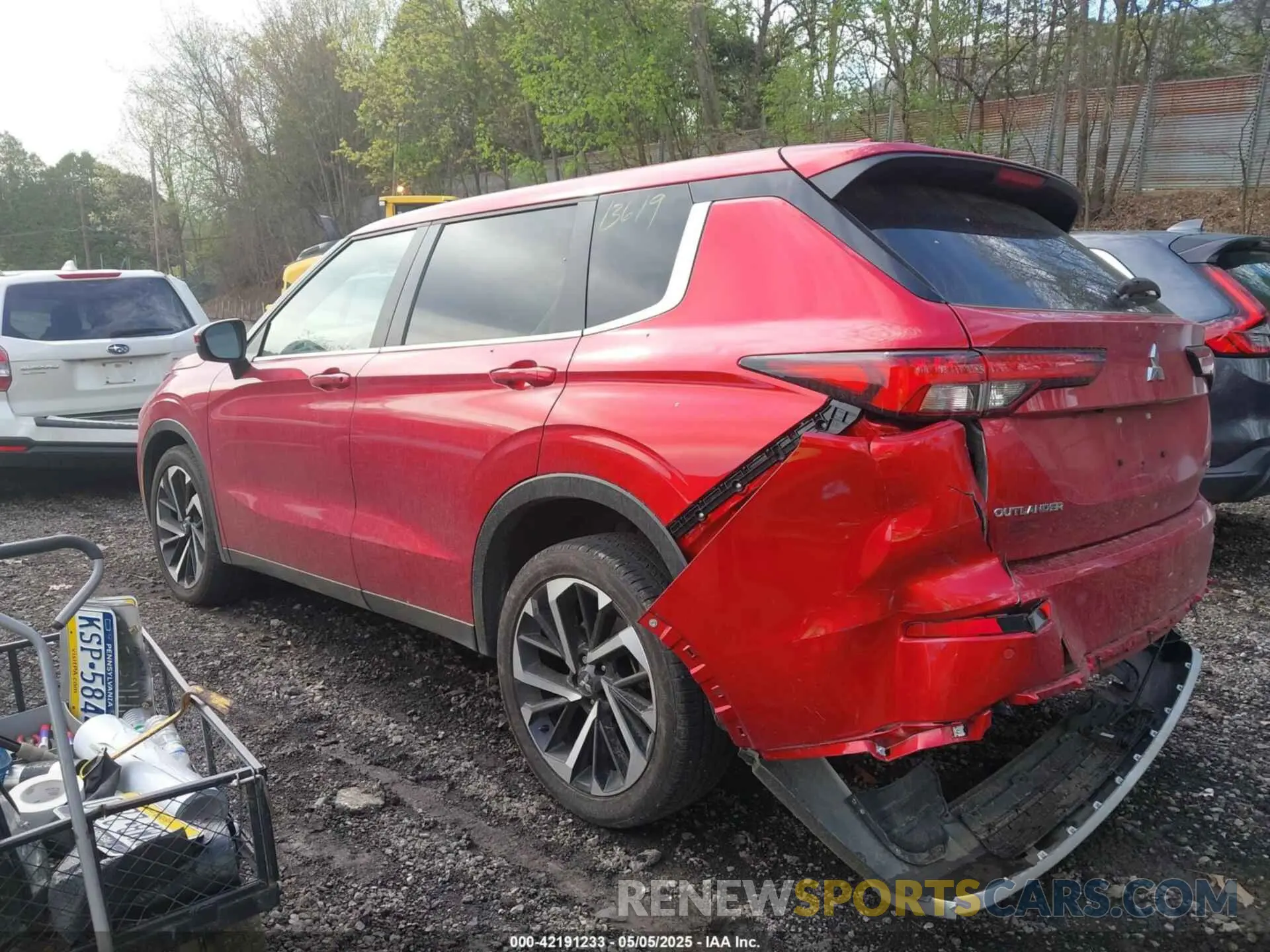 3 Photograph of a damaged car JA4J4VA87RZ052447 MITSUBISHI OUTLANDER 2024