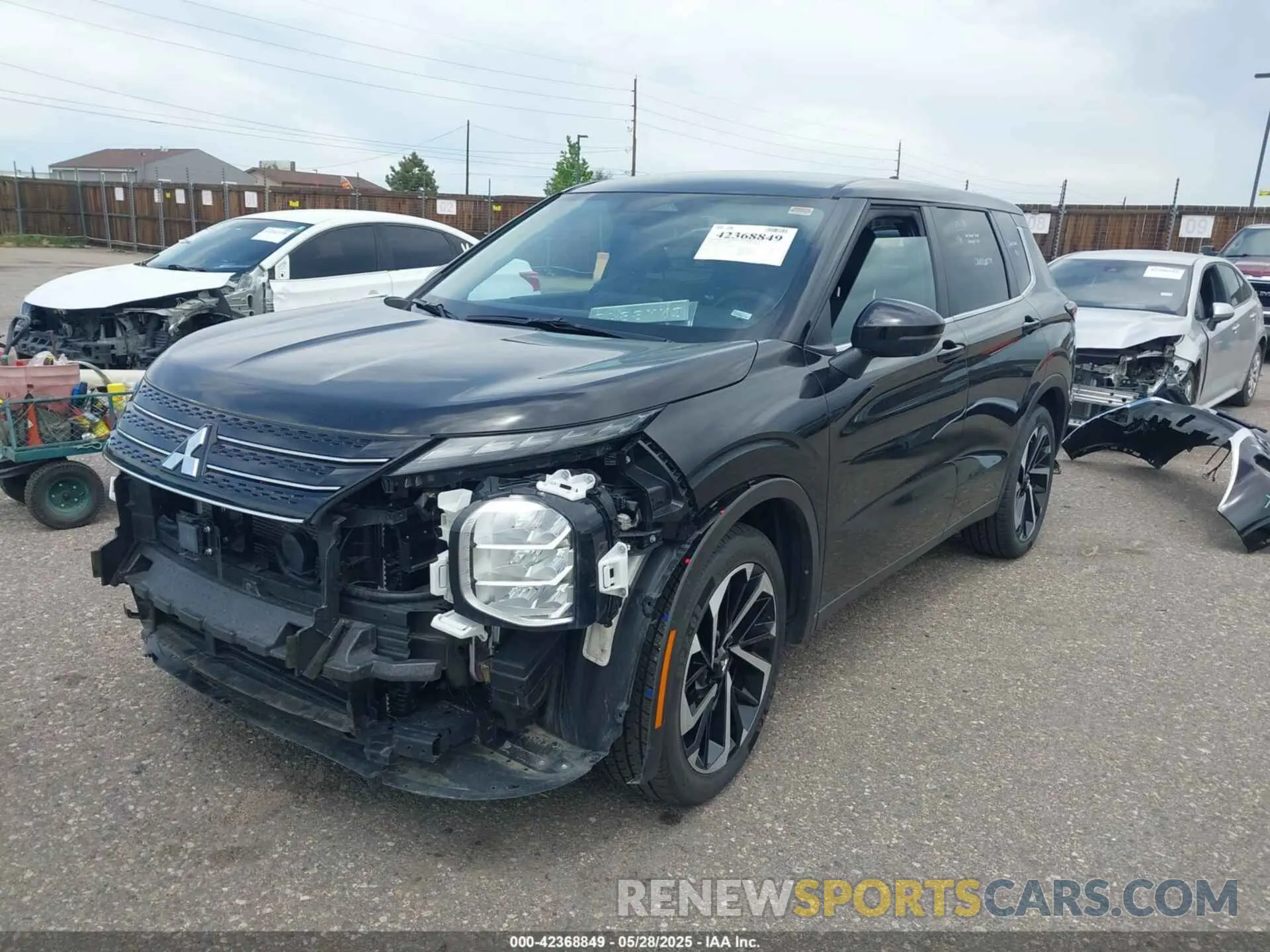 2 Photograph of a damaged car JA4J4VA87RZ077364 MITSUBISHI OUTLANDER 2024