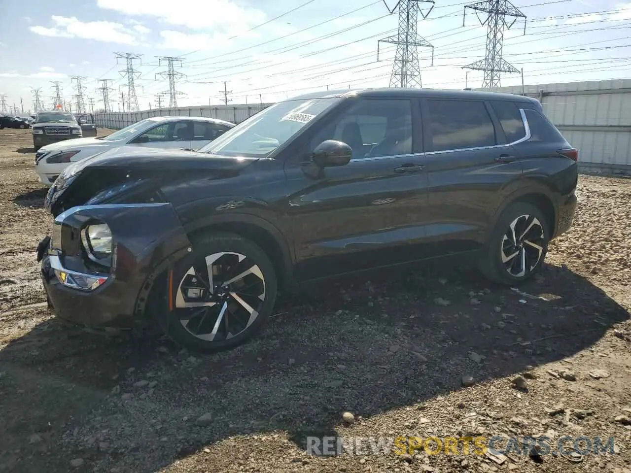 1 Photograph of a damaged car JA4J4VA87RZ080331 MITSUBISHI OUTLANDER 2024
