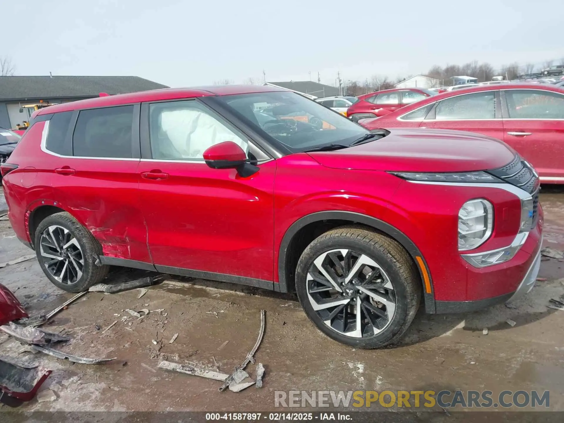 13 Photograph of a damaged car JA4J4VA88RZ025614 MITSUBISHI OUTLANDER 2024