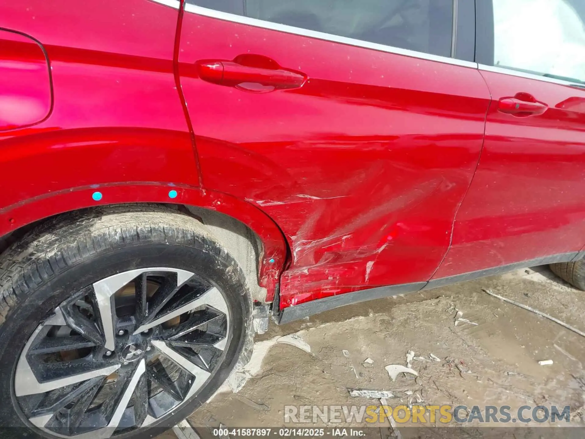 6 Photograph of a damaged car JA4J4VA88RZ025614 MITSUBISHI OUTLANDER 2024