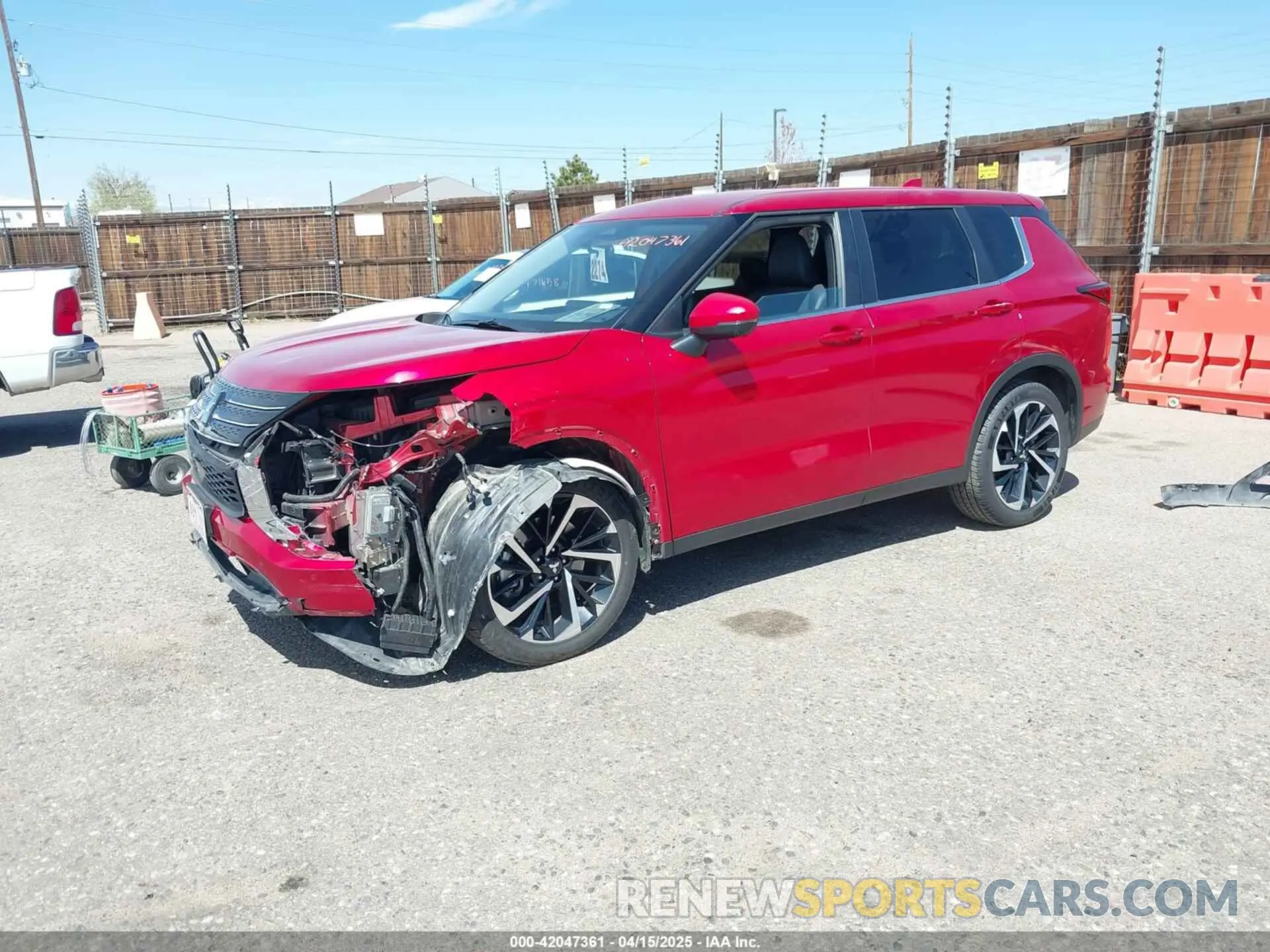 2 Photograph of a damaged car JA4J4VA89RZ050540 MITSUBISHI OUTLANDER 2024