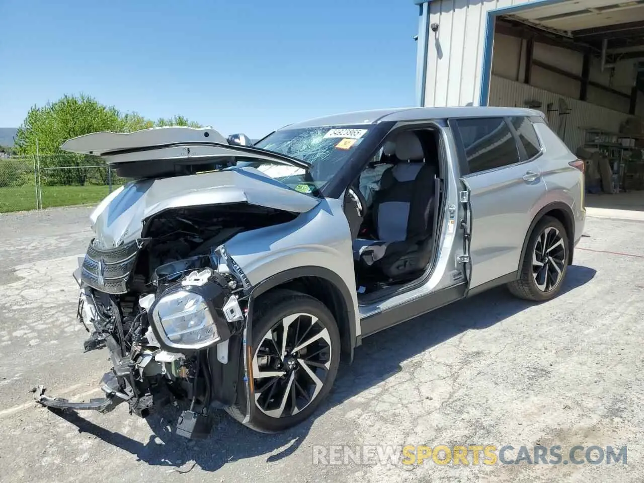 1 Photograph of a damaged car JA4J4VA8XRZ007938 MITSUBISHI OUTLANDER 2024
