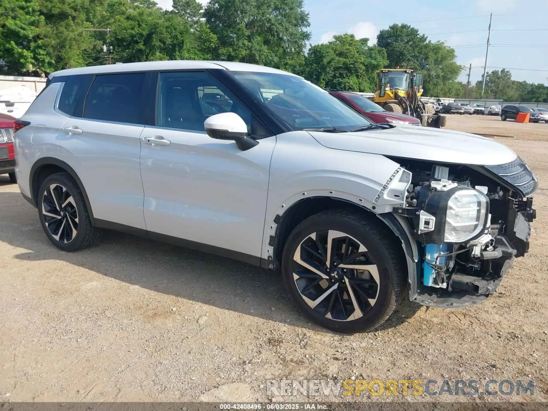 1 Photograph of a damaged car JA4J4VA8XRZ029907 MITSUBISHI OUTLANDER 2024