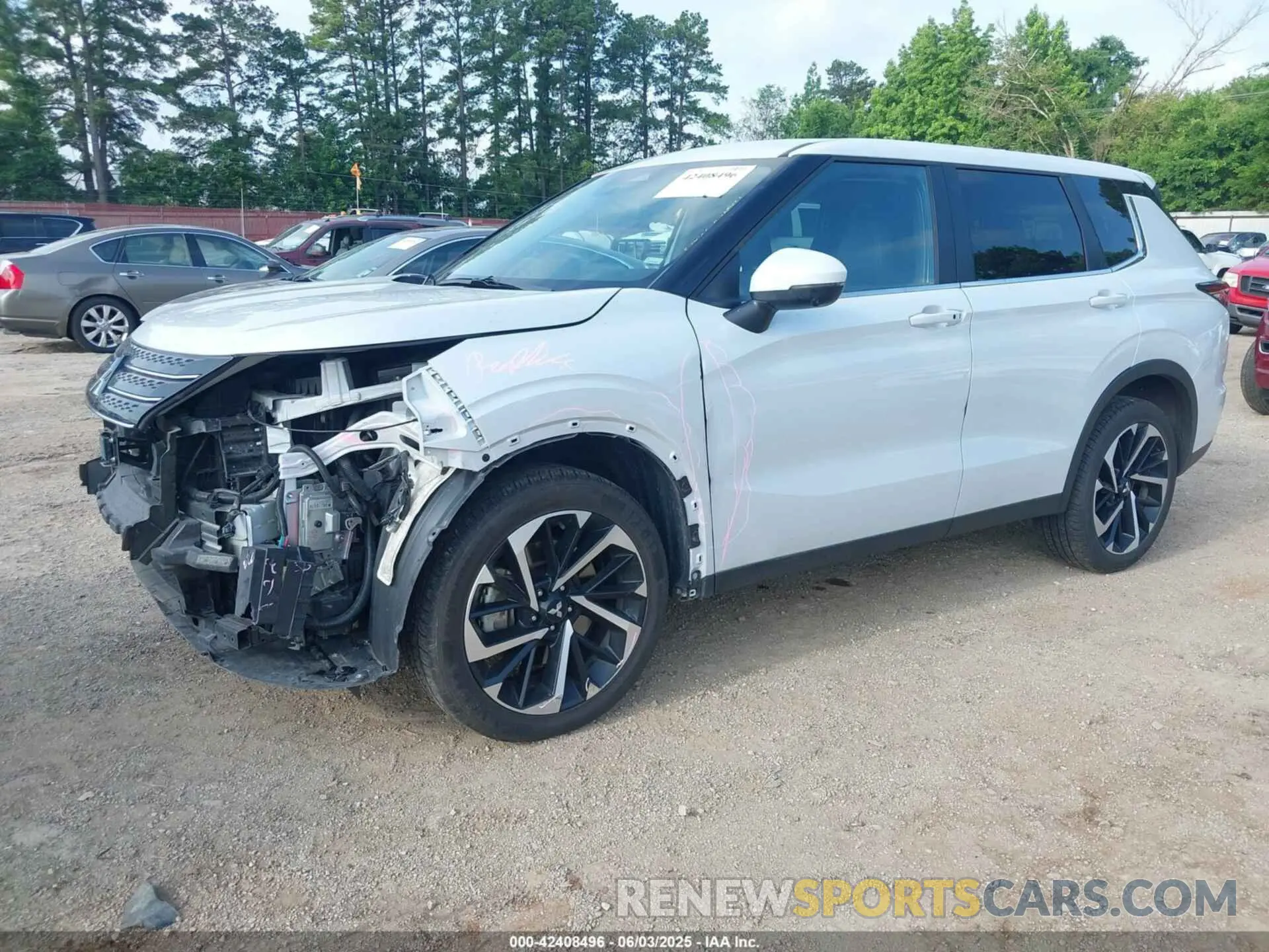 2 Photograph of a damaged car JA4J4VA8XRZ029907 MITSUBISHI OUTLANDER 2024
