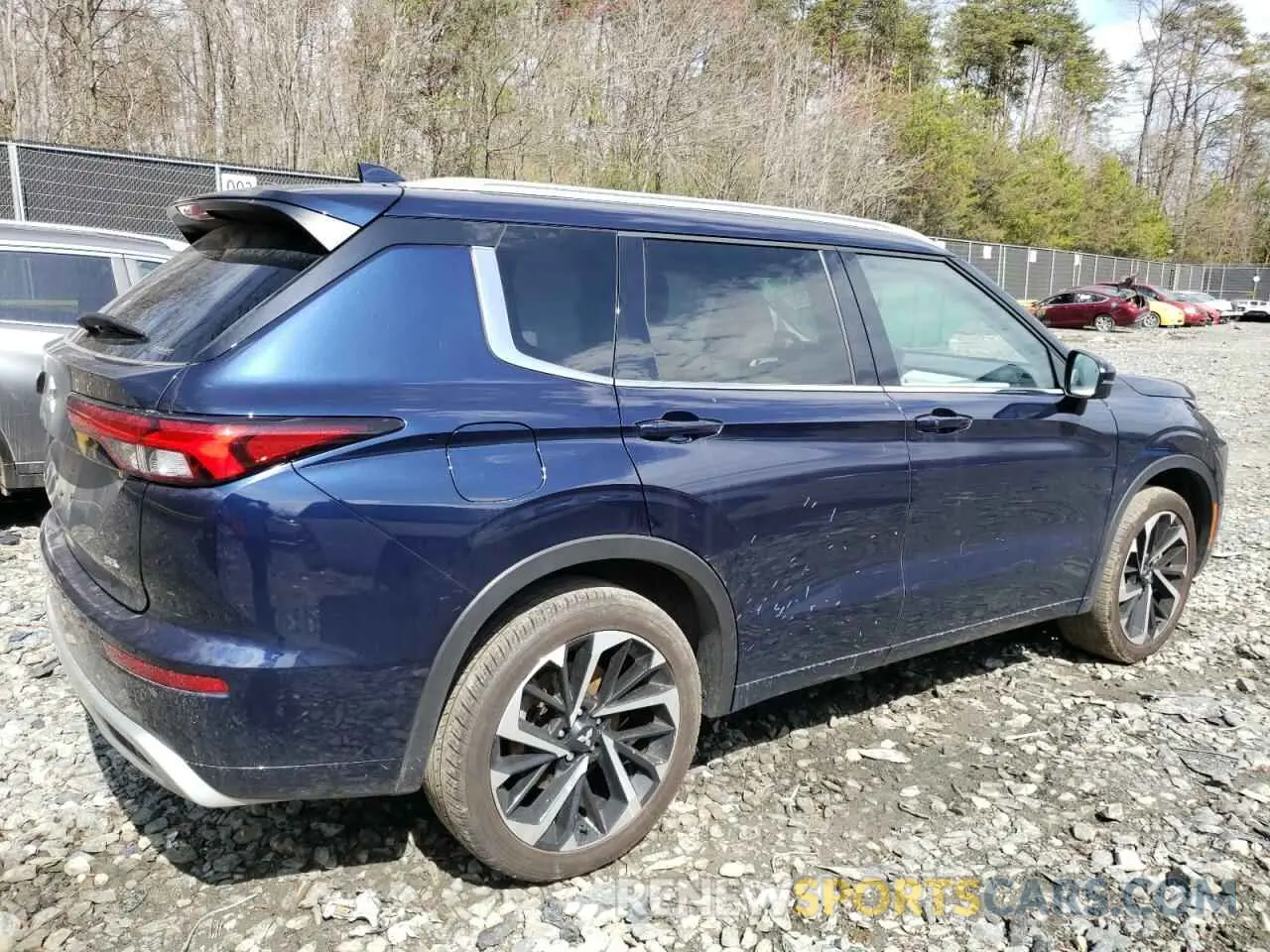 3 Photograph of a damaged car JA4J4WA81RZ007350 MITSUBISHI OUTLANDER 2024