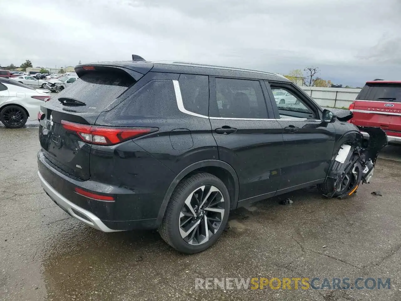 3 Photograph of a damaged car JA4J4WA83RZ079537 MITSUBISHI OUTLANDER 2024