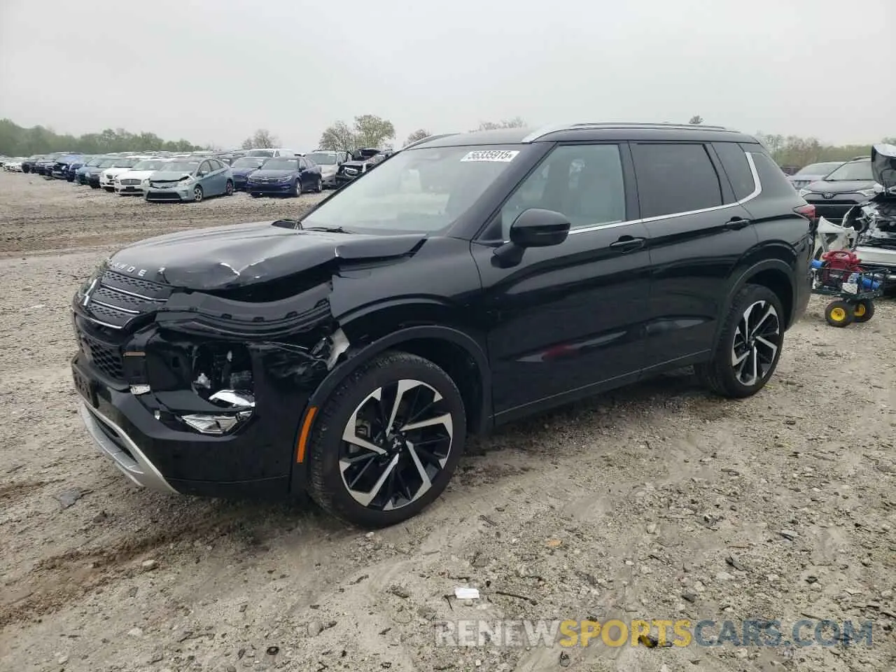 1 Photograph of a damaged car JA4J4WA84RZ078249 MITSUBISHI OUTLANDER 2024