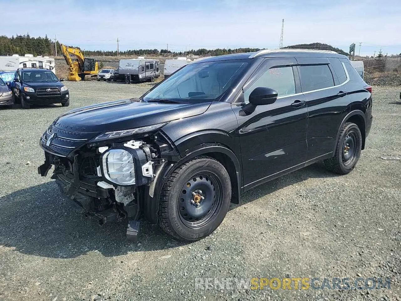 1 Photograph of a damaged car JA4J4WA87RZ602204 MITSUBISHI OUTLANDER 2024