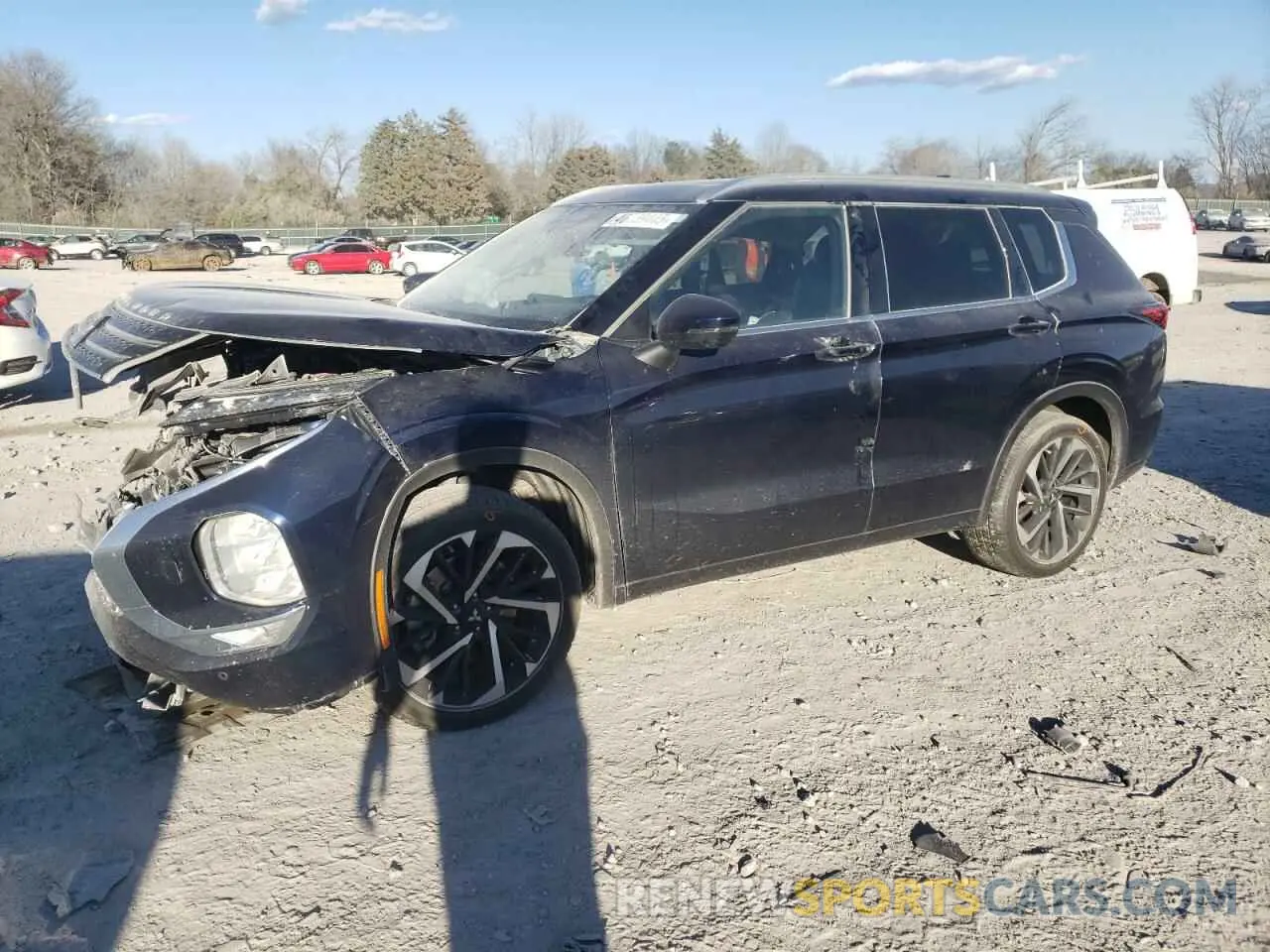 1 Photograph of a damaged car JA4J4WA89RZ022954 MITSUBISHI OUTLANDER 2024