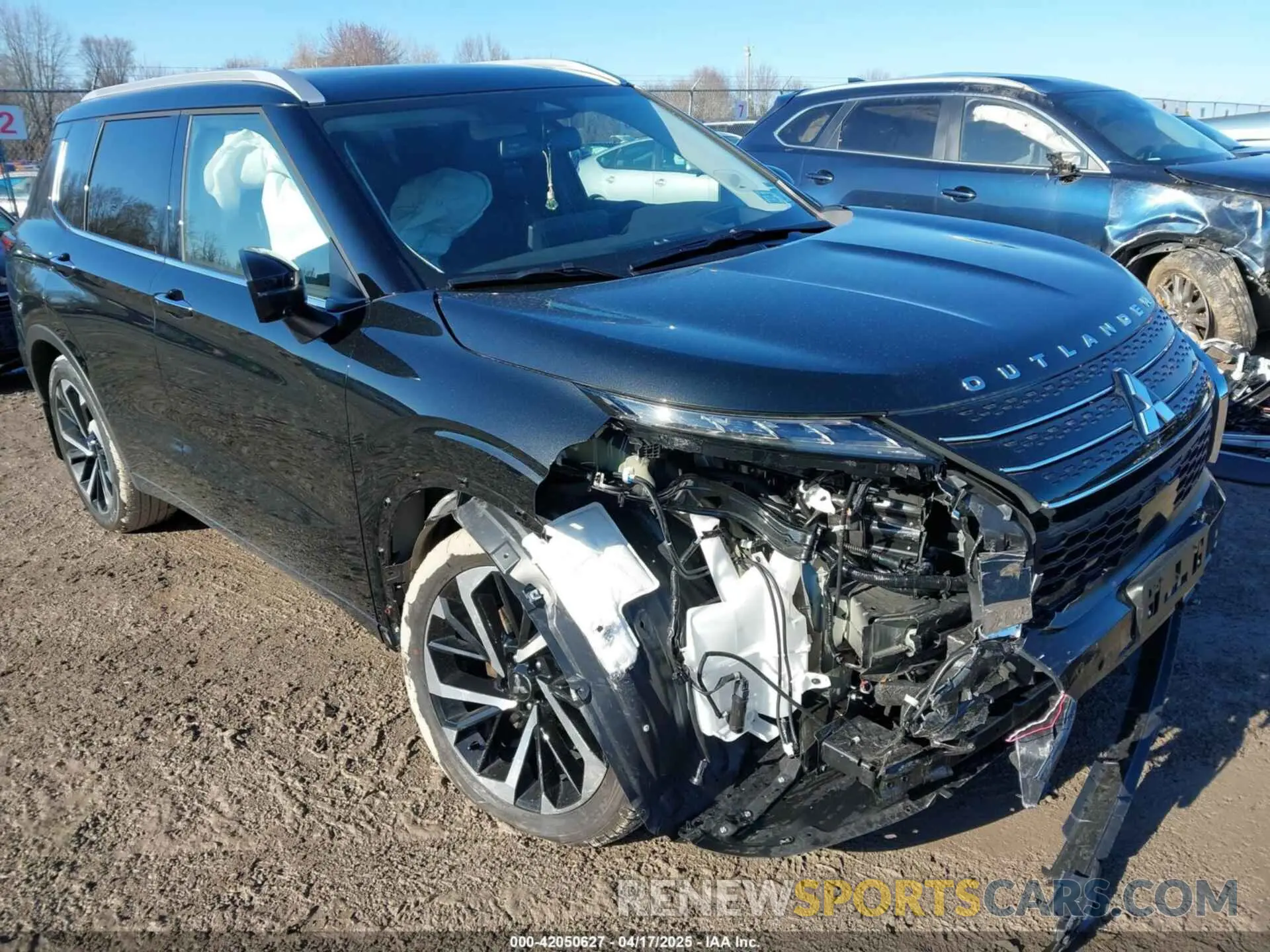 1 Photograph of a damaged car JA4J4WA8XRZ090163 MITSUBISHI OUTLANDER 2024