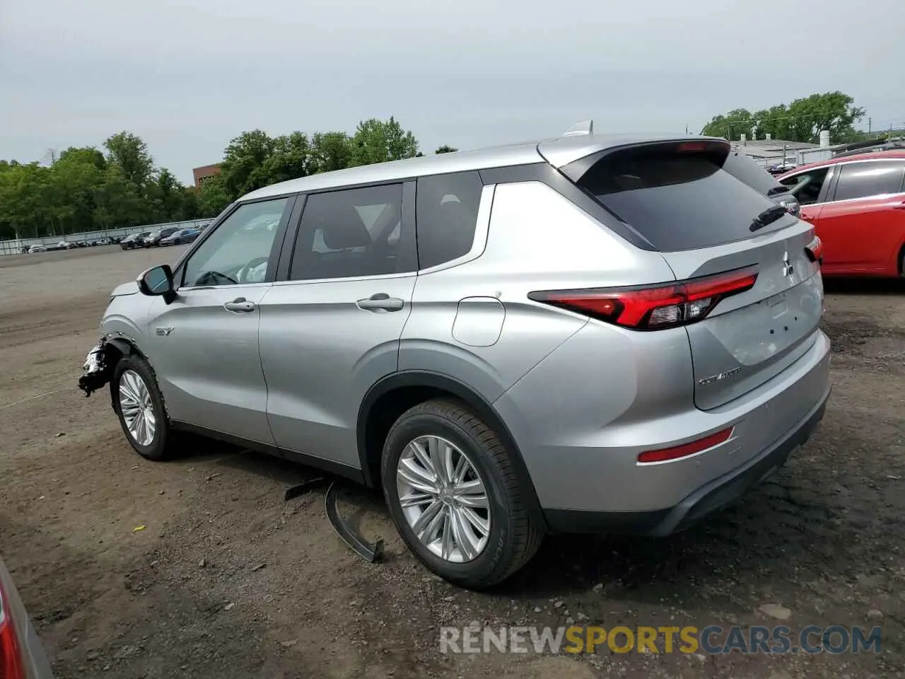 2 Photograph of a damaged car JA4T5UA91RZ049357 MITSUBISHI OUTLANDER 2024