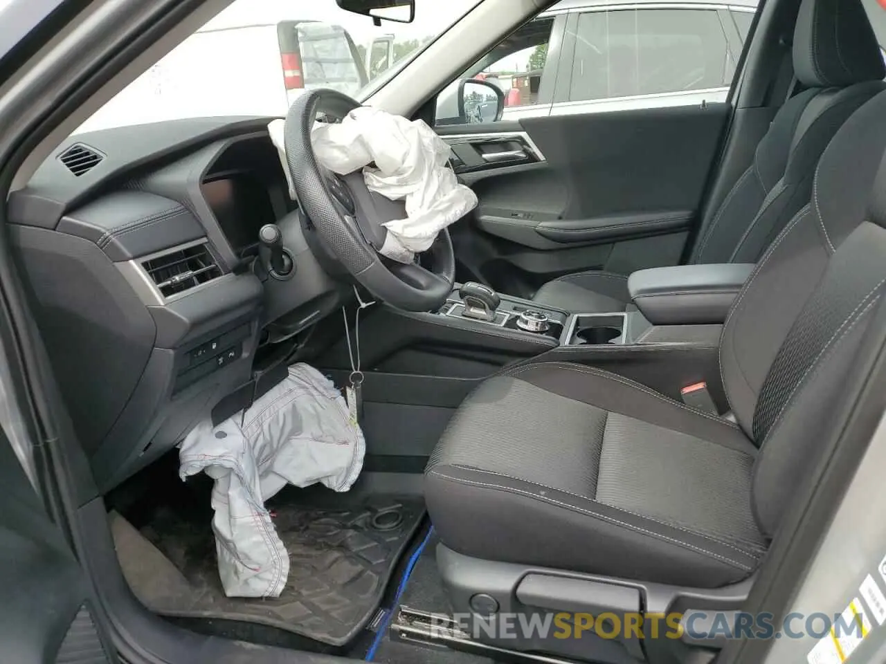 7 Photograph of a damaged car JA4T5UA91RZ049357 MITSUBISHI OUTLANDER 2024