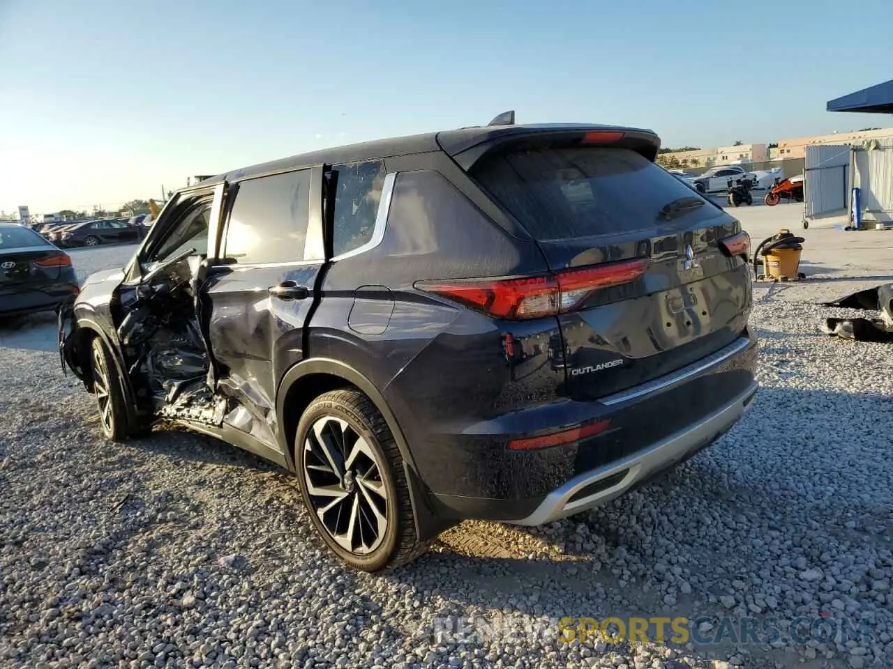 2 Photograph of a damaged car JA4T5VA97RZ023125 MITSUBISHI OUTLANDER 2024