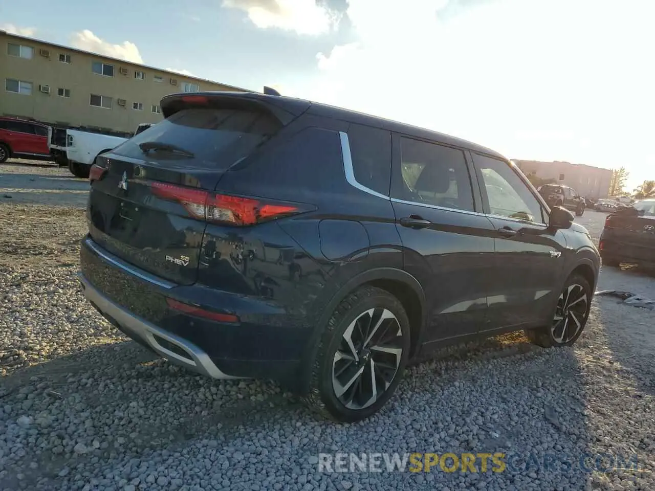 3 Photograph of a damaged car JA4T5VA97RZ023125 MITSUBISHI OUTLANDER 2024