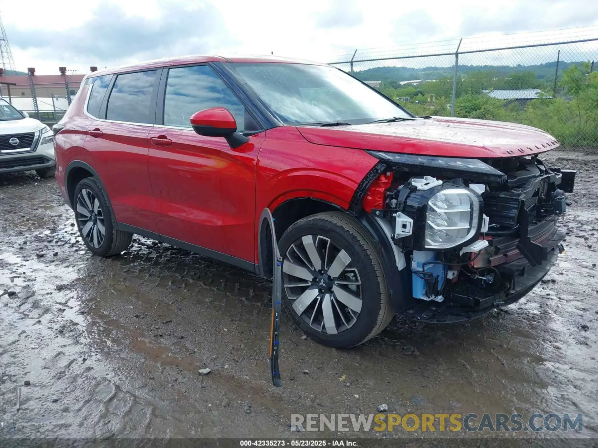 1 Photograph of a damaged car JA4J4VA89SZ012392 MITSUBISHI OUTLANDER 2025