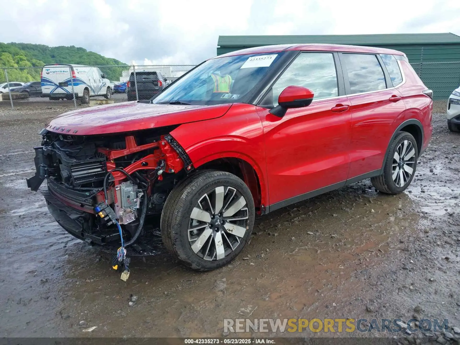 2 Photograph of a damaged car JA4J4VA89SZ012392 MITSUBISHI OUTLANDER 2025