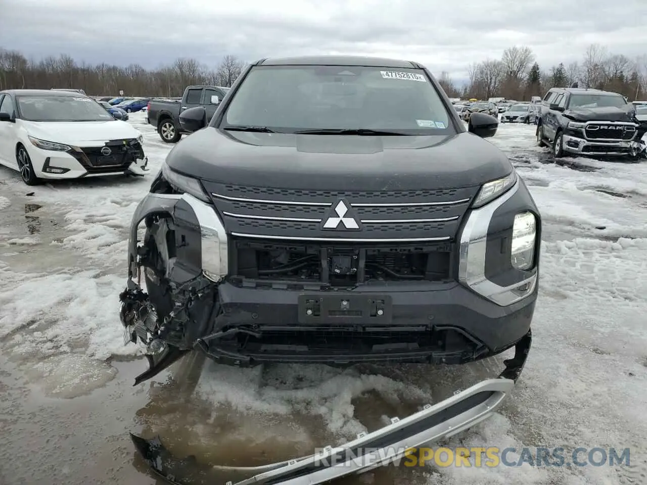 5 Photograph of a damaged car JA4T5VA9XSZ001867 MITSUBISHI OUTLANDER 2025