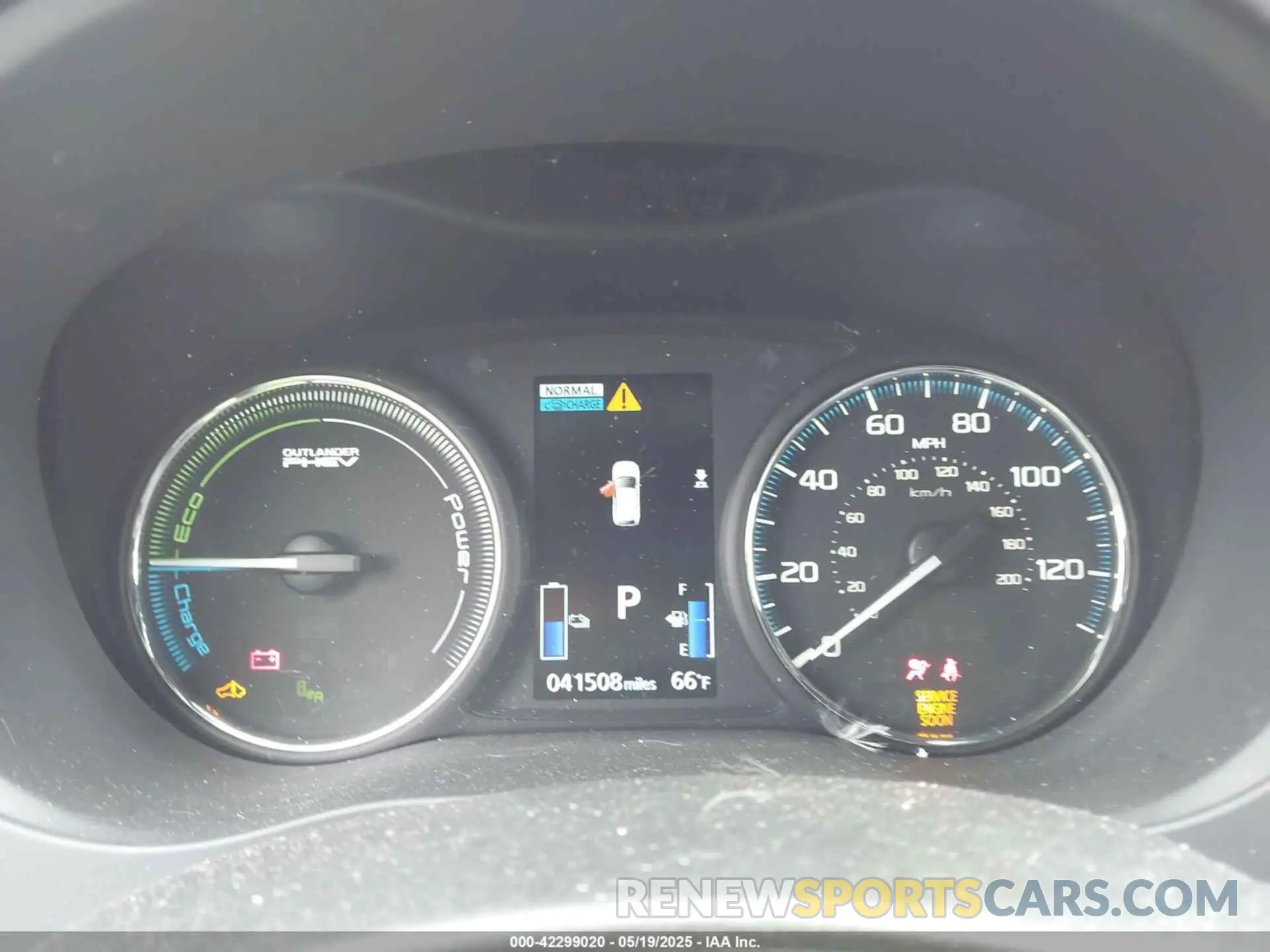 7 Photograph of a damaged car JA4J24A55KZ037103 MITSUBISHI OUTLANDER PHEV 2019