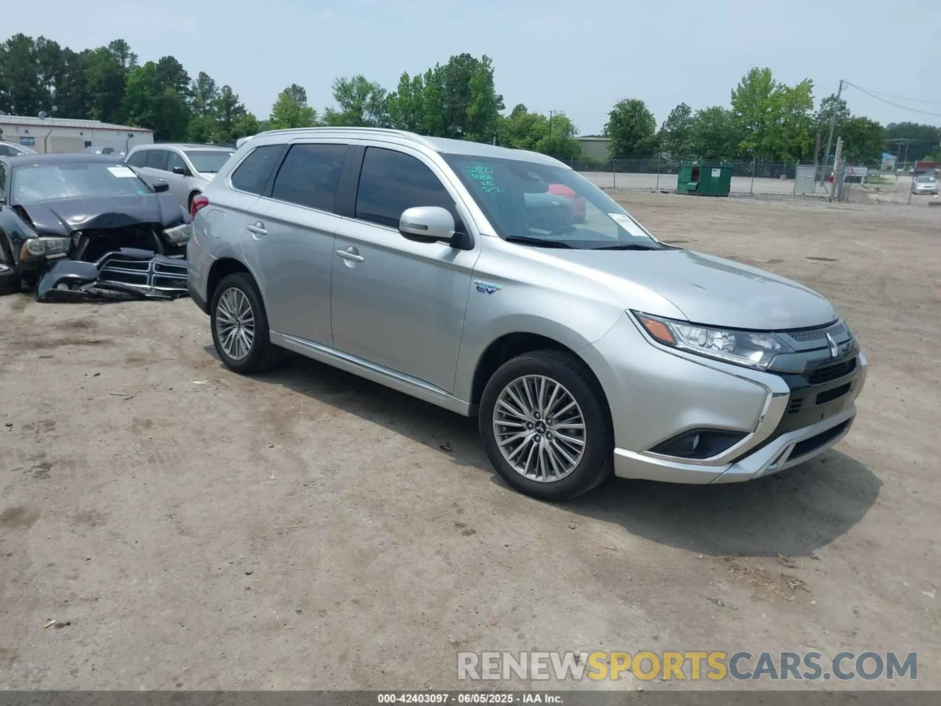 1 Photograph of a damaged car JA4J2VA7XNZ027159 MITSUBISHI OUTLANDER PHEV 2022