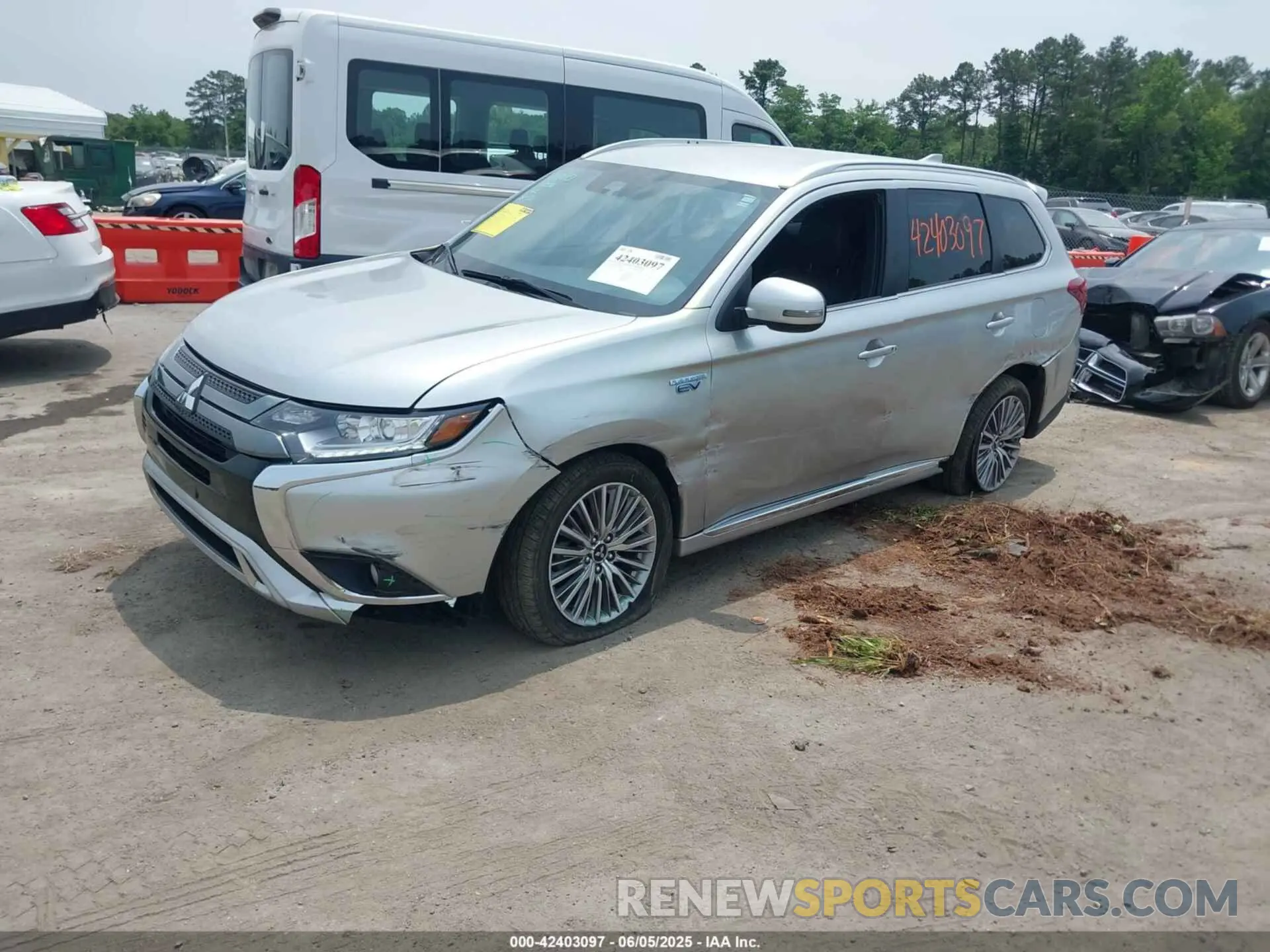 2 Photograph of a damaged car JA4J2VA7XNZ027159 MITSUBISHI OUTLANDER PHEV 2022