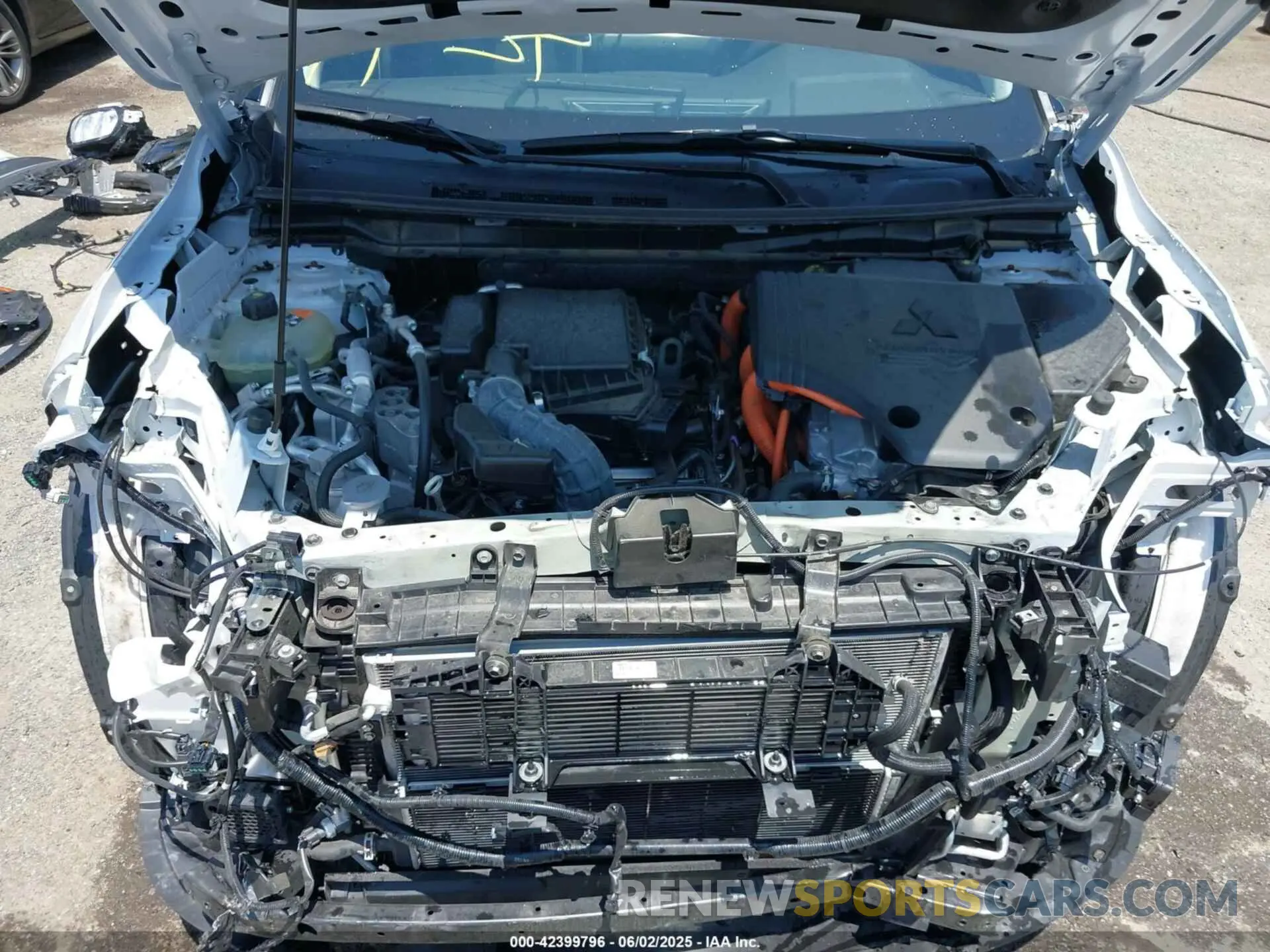 10 Photograph of a damaged car JA4T5UA96PZ027710 MITSUBISHI OUTLANDER PHEV 2023