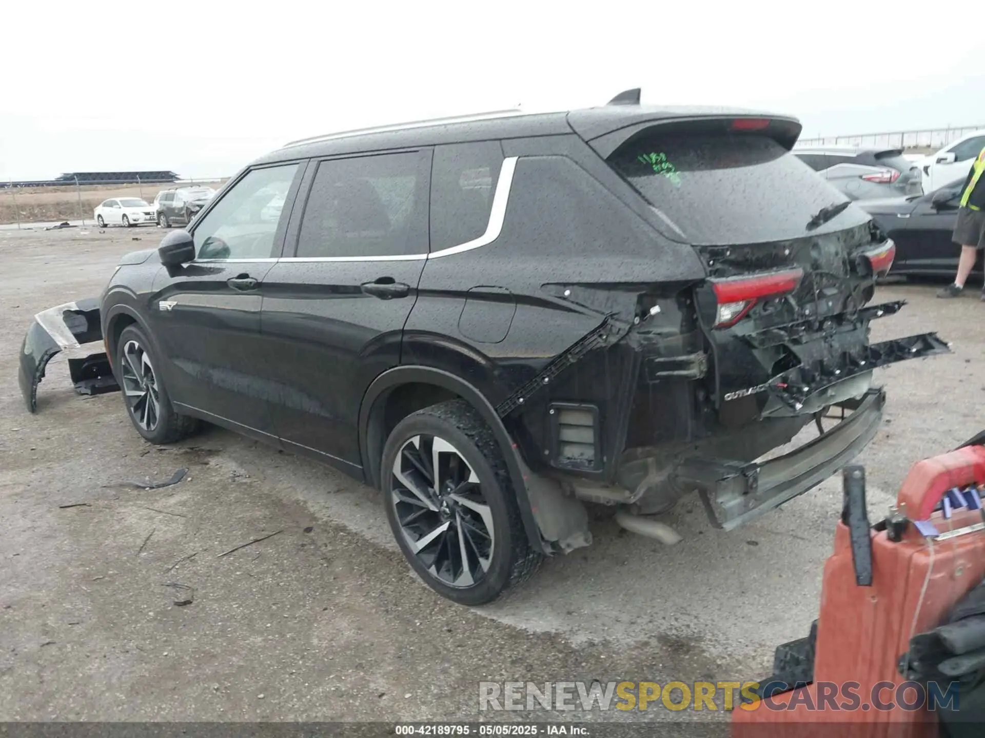 3 Photograph of a damaged car JA4T5VA92PZ046860 MITSUBISHI OUTLANDER PHEV 2023