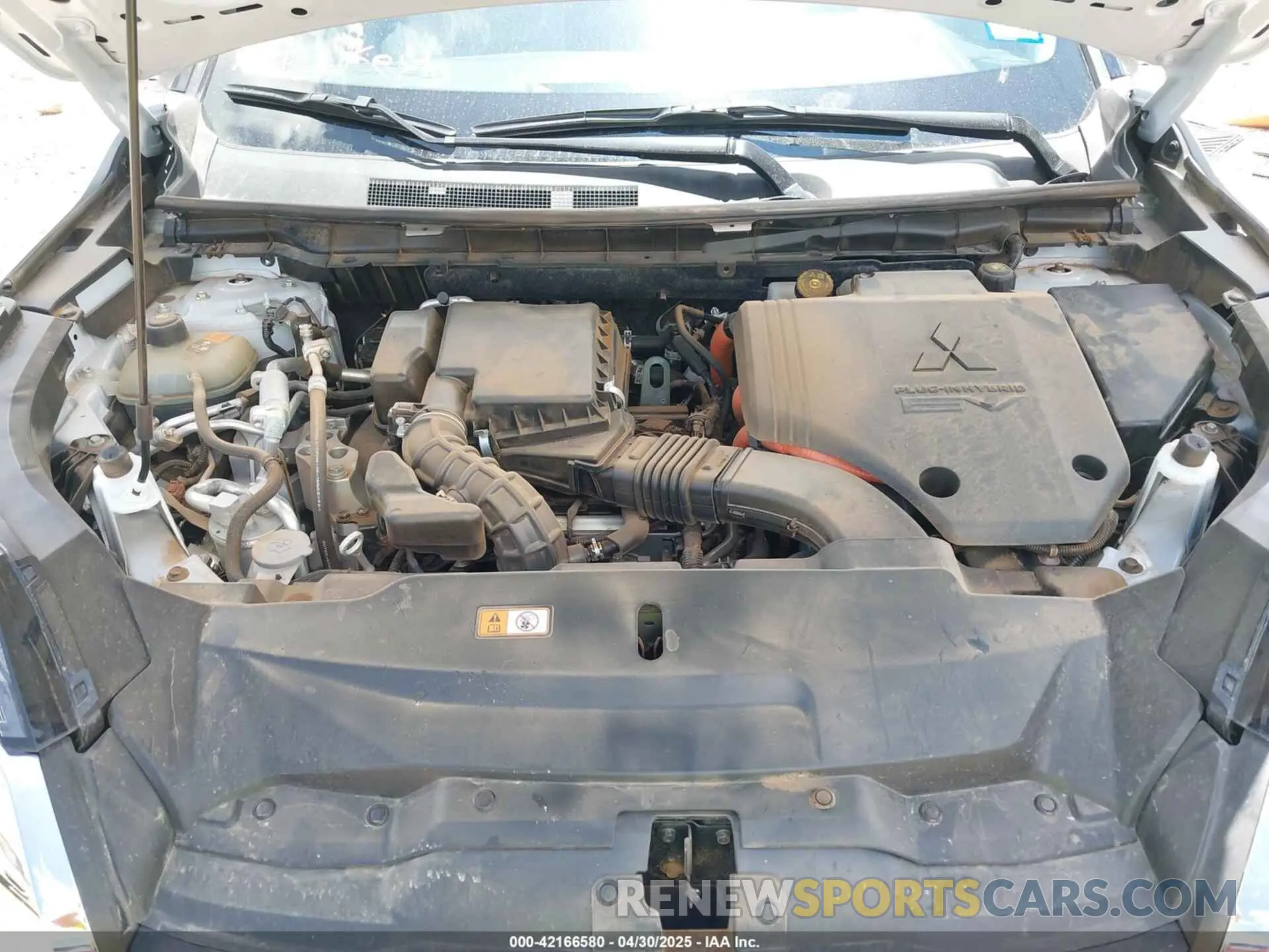 10 Photograph of a damaged car JA4T5VA94PZ029056 MITSUBISHI OUTLANDER PHEV 2023