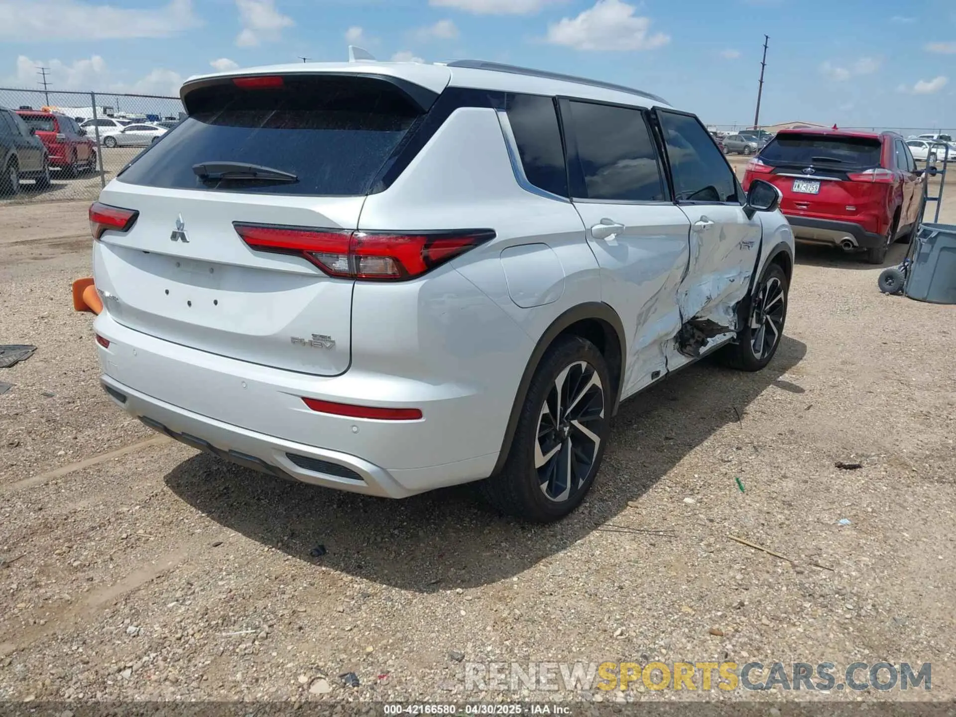 4 Photograph of a damaged car JA4T5VA94PZ029056 MITSUBISHI OUTLANDER PHEV 2023