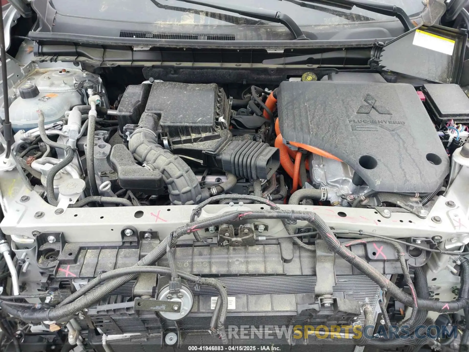 10 Photograph of a damaged car JA4T5WA93RZ023001 MITSUBISHI OUTLANDER PHEV 2024