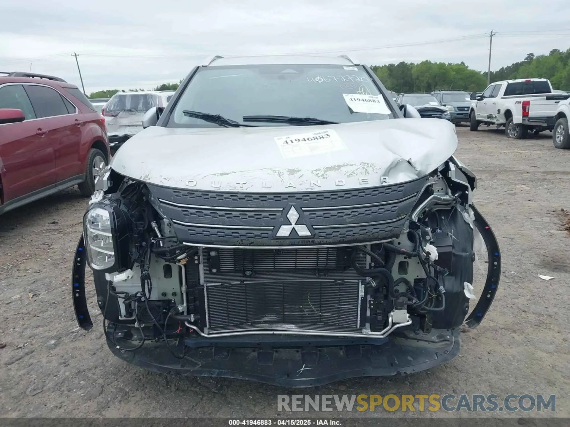 13 Photograph of a damaged car JA4T5WA93RZ023001 MITSUBISHI OUTLANDER PHEV 2024